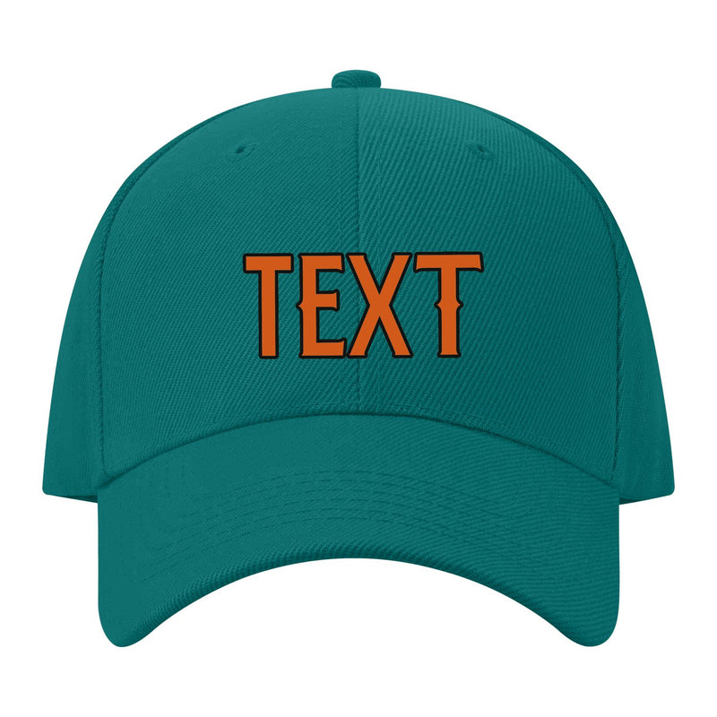 Custom Blue Green Blue Green Hat 28B21728