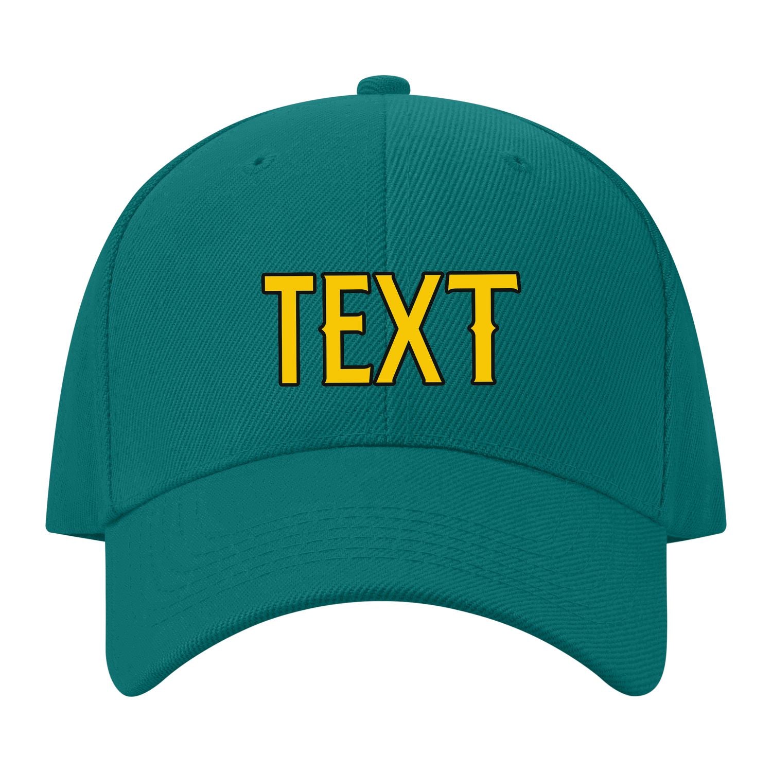Custom Blue Green Peach Powder Hat 28B21730