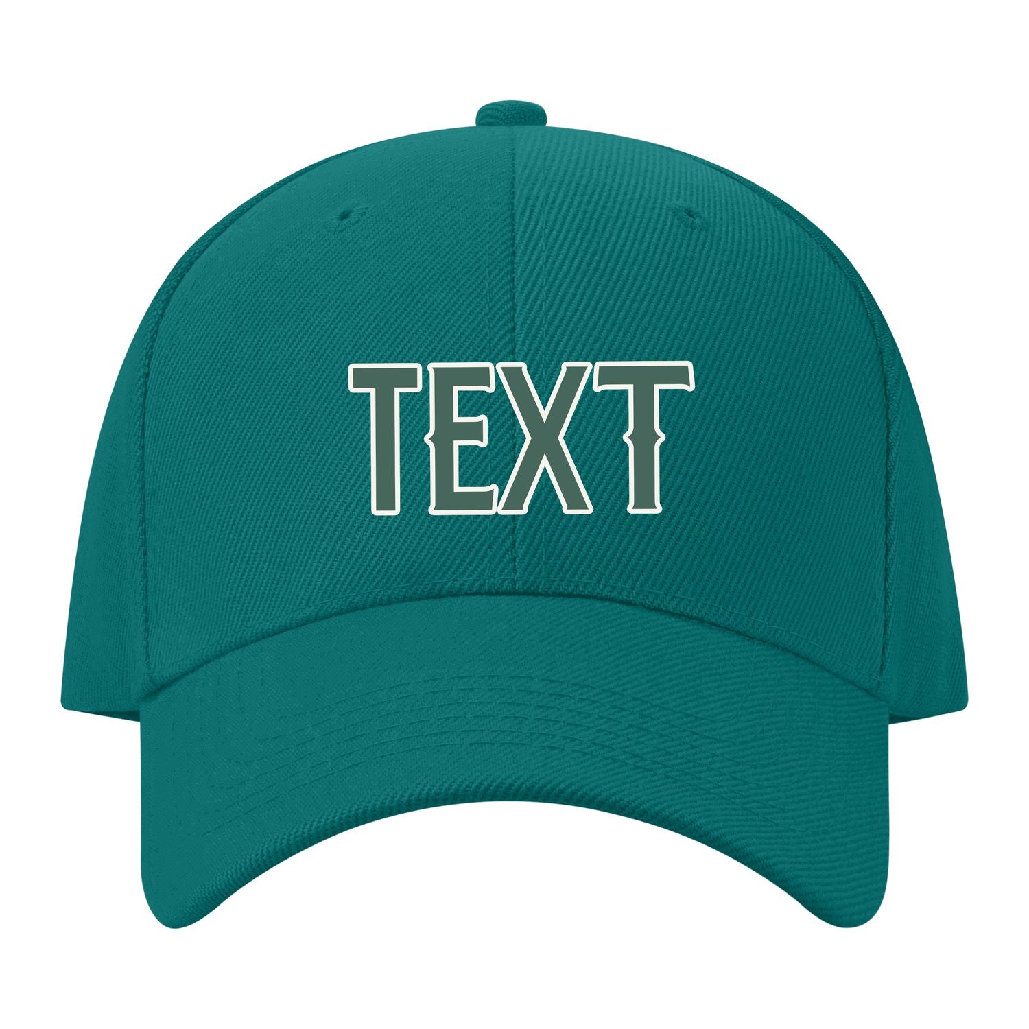 Custom Blue Green Slate Gray Hat 28B21827