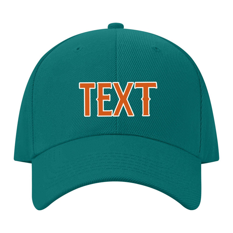 Custom Blue Green Blue Green Hat 28B21828