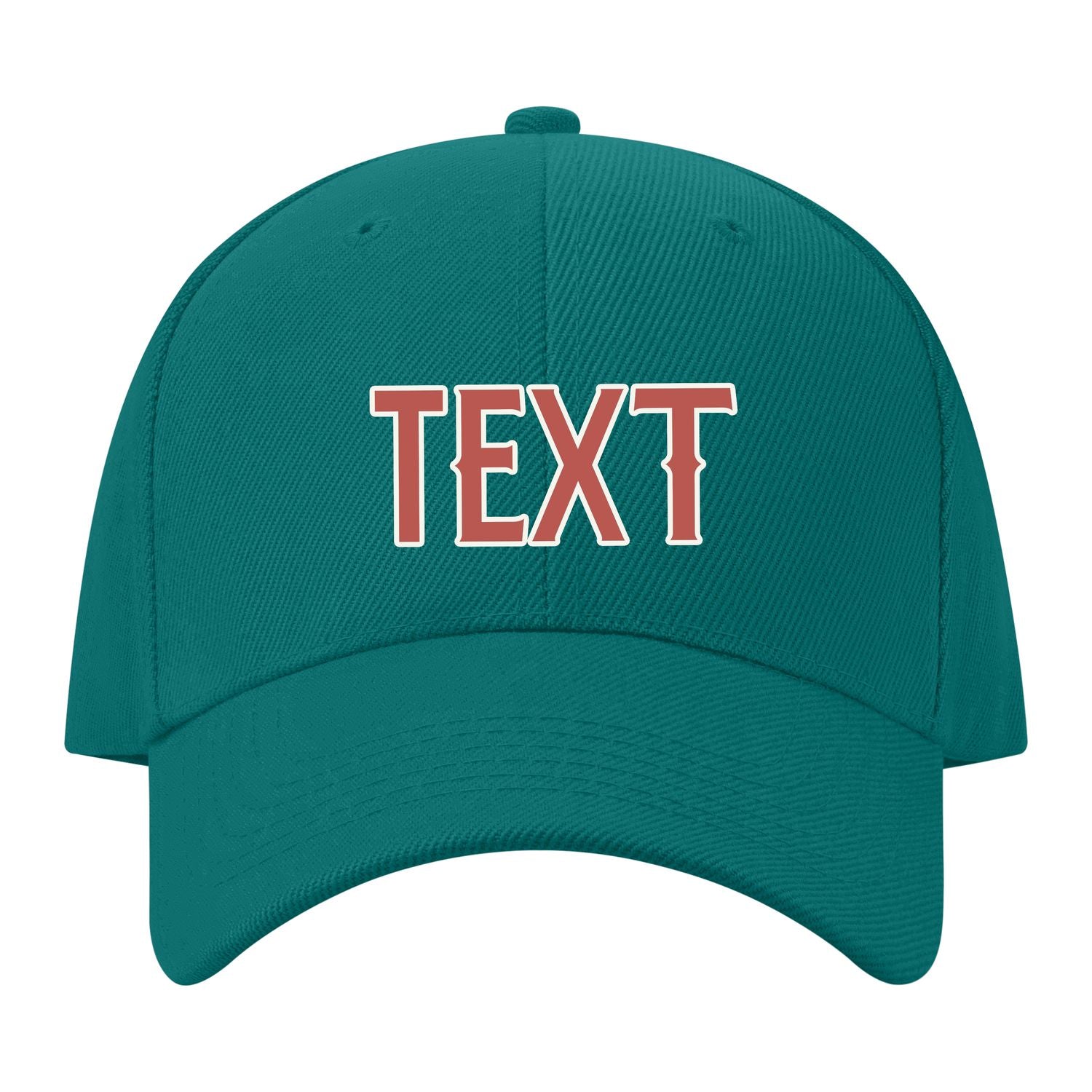 Custom Blue Green Emerald Green Hat 28B21829