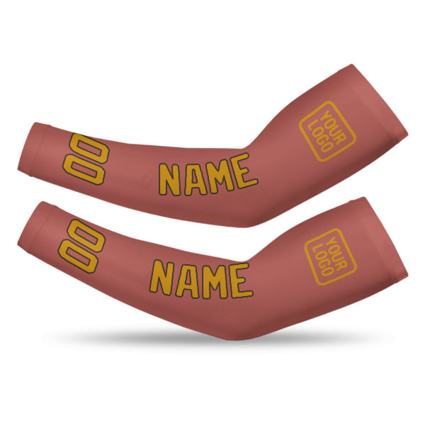 Custom Copper Rose Yellow Arm Sleeve