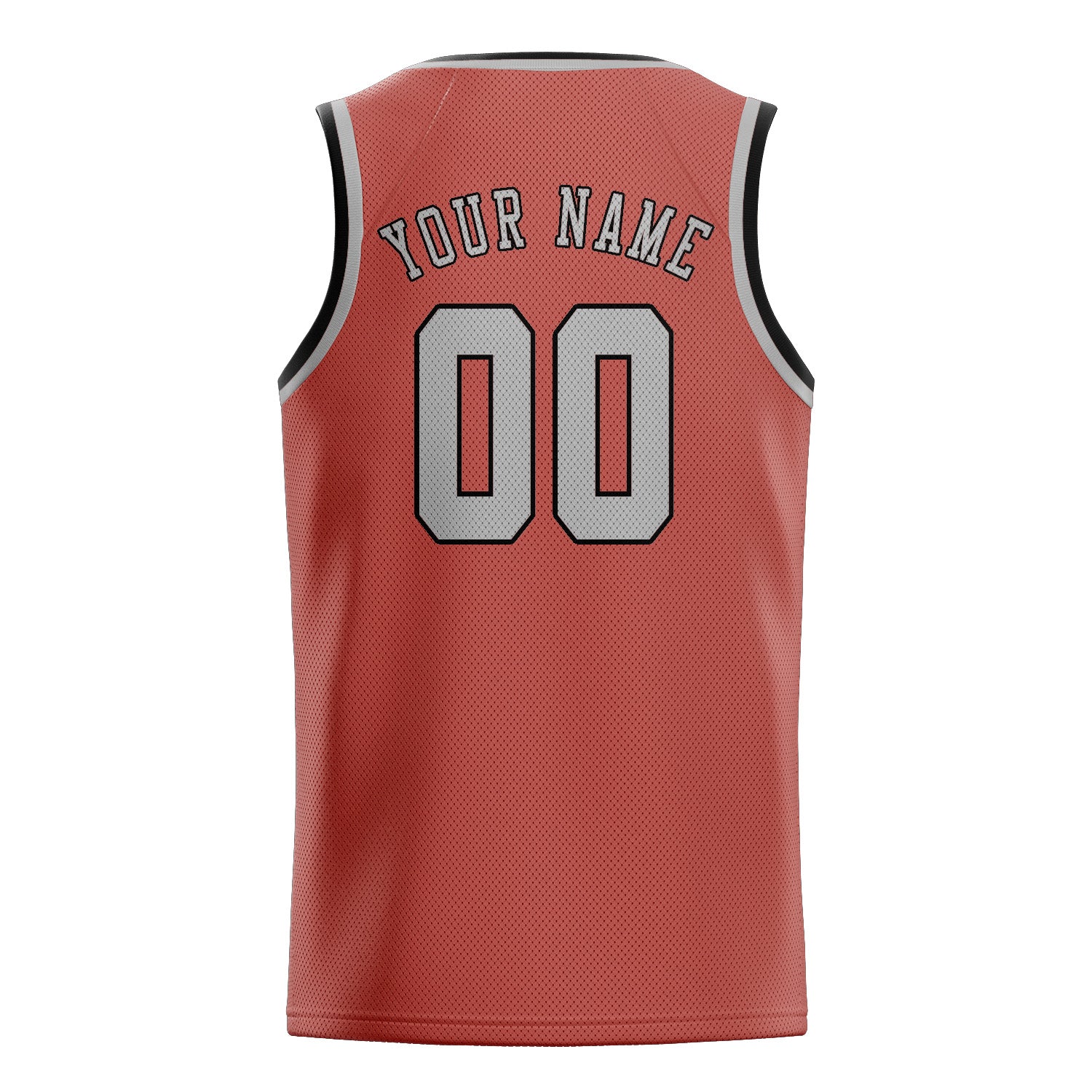 Custom Copper Rose Gray Basketball Jersey