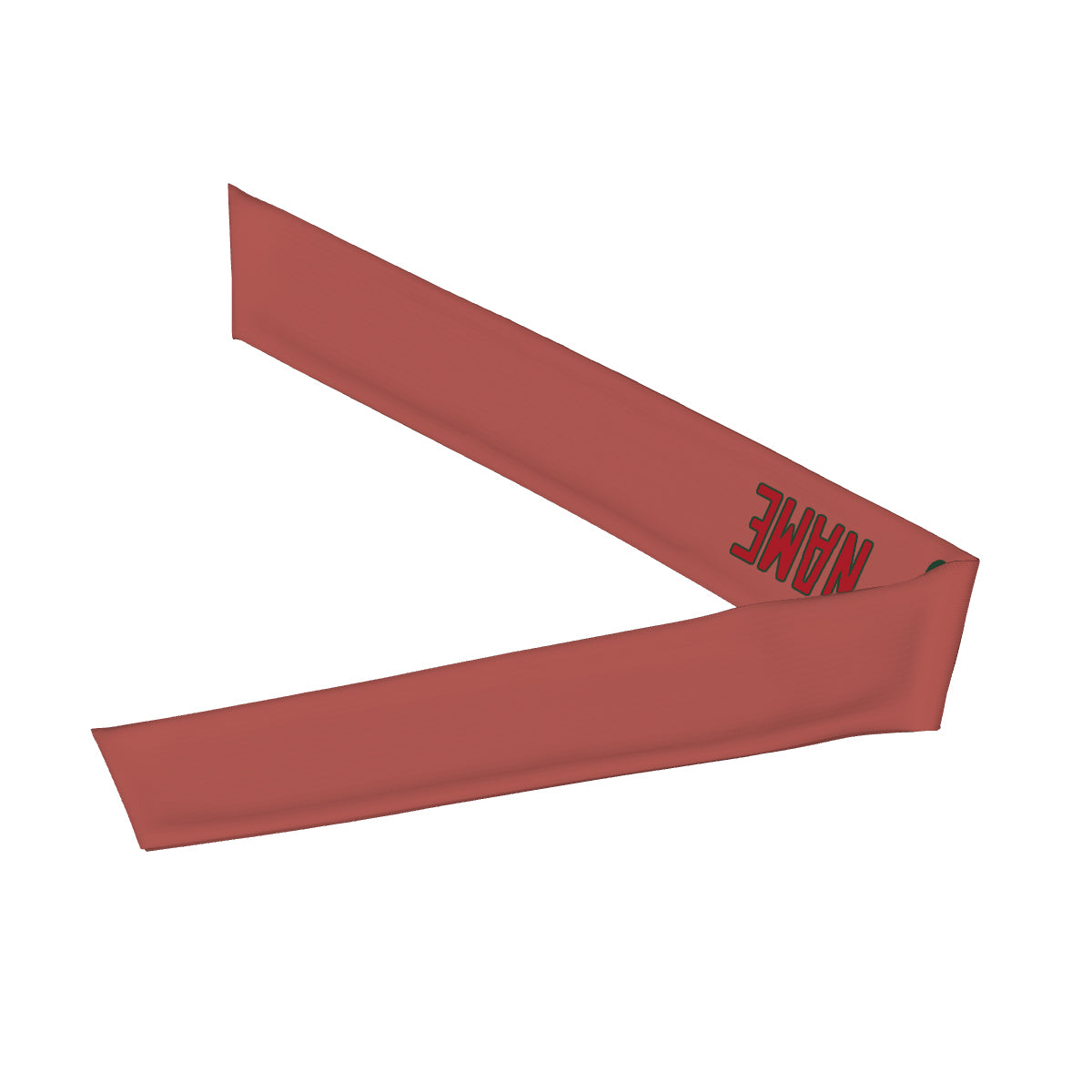 Custom Copper Rose Red Headband