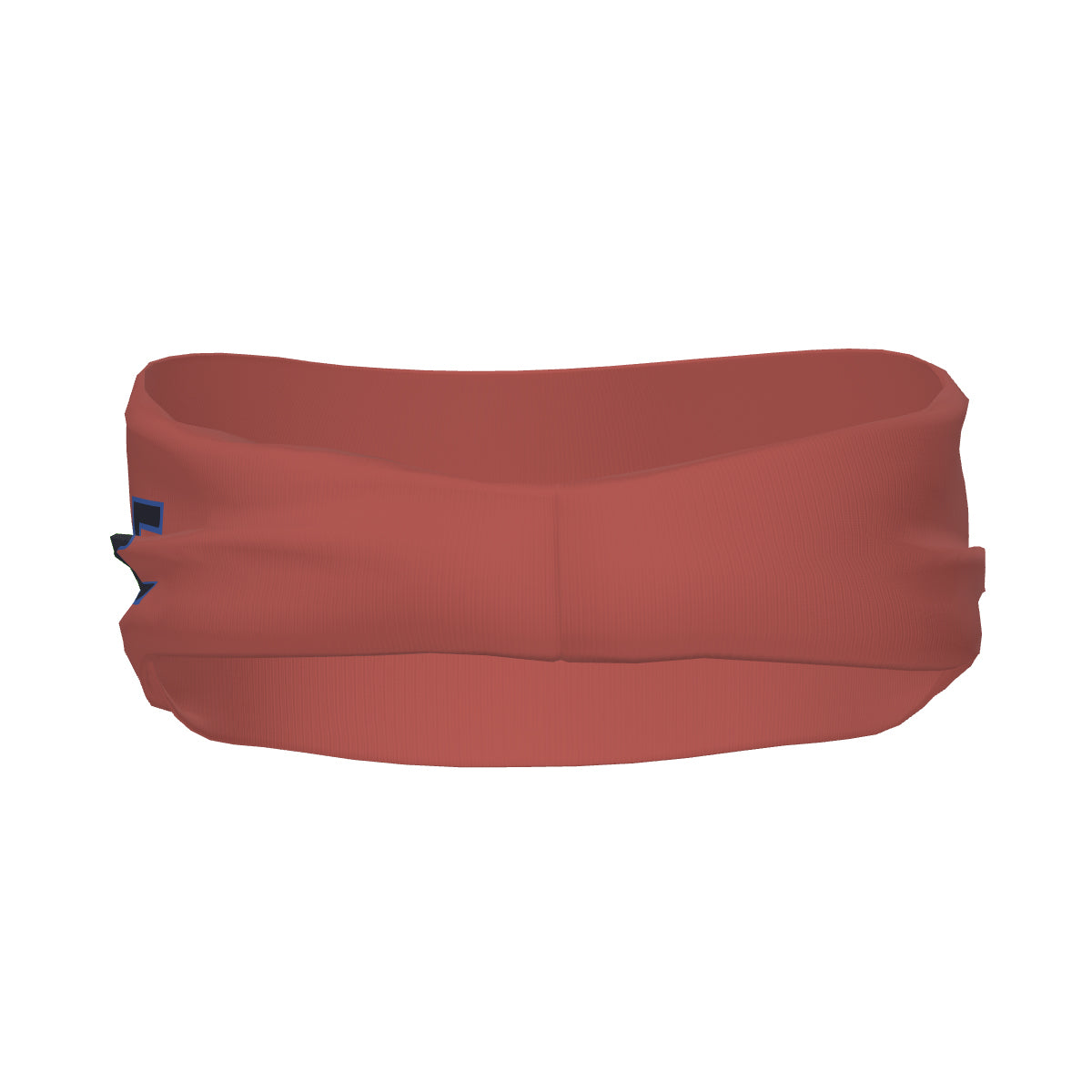 Custom Copper Rose Navy Sports headband