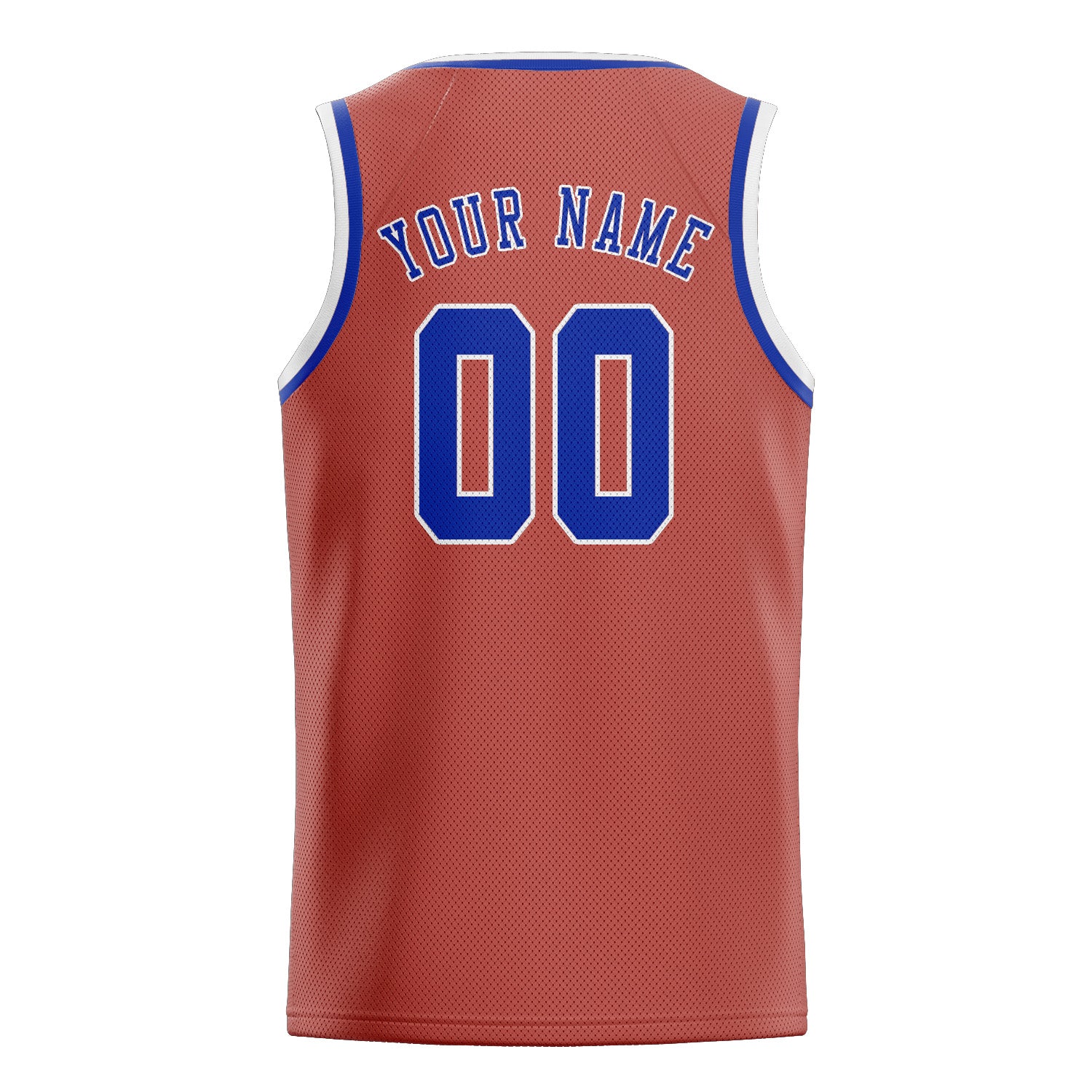 Custom Copper Rose Sky Blue Basketball Jersey