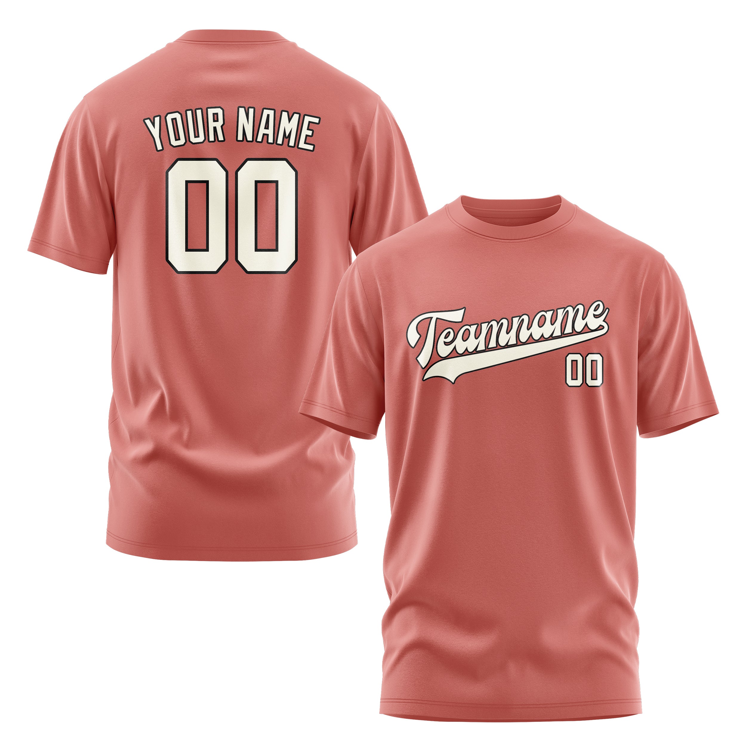 Custom Copper Rose Cream T-Shirt