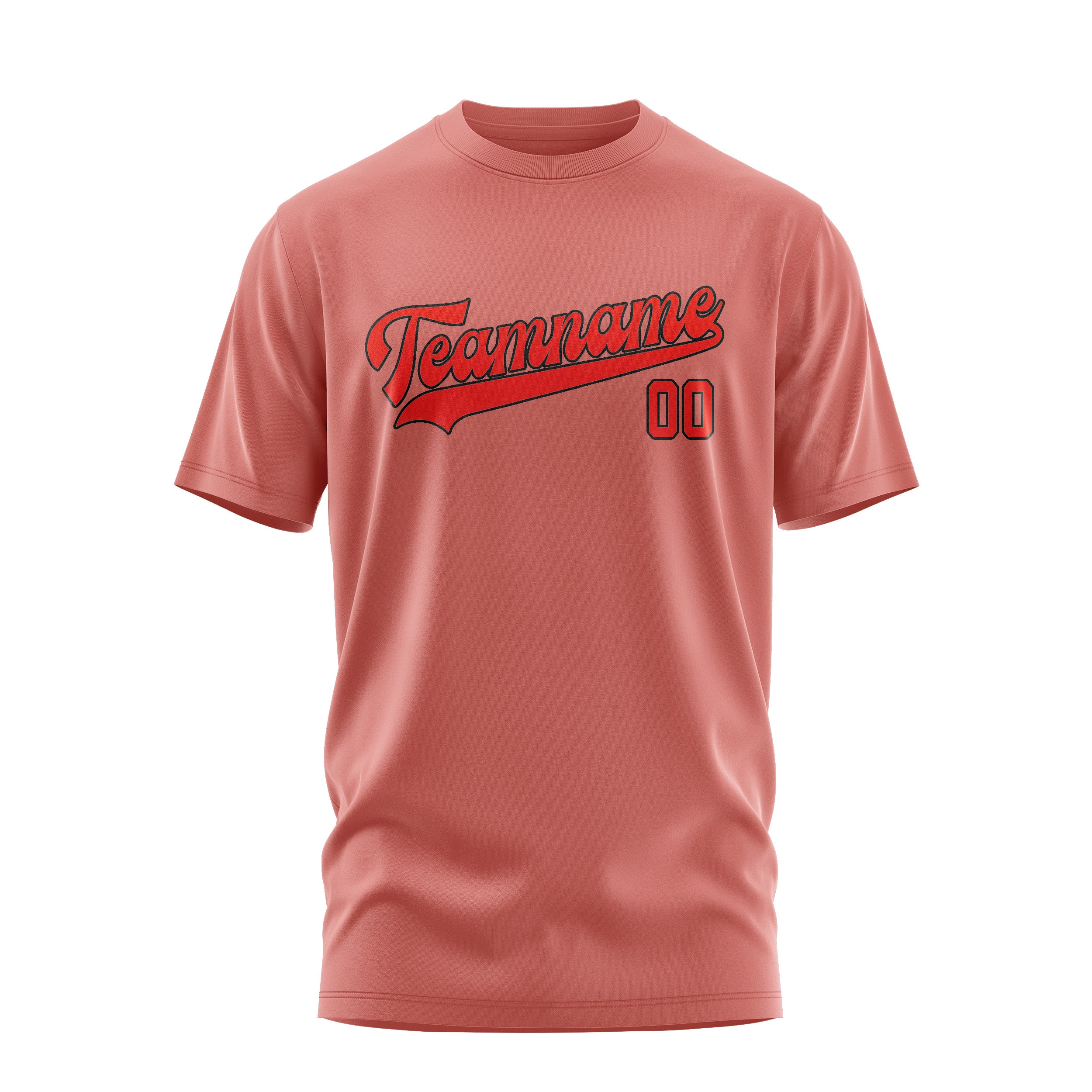 Custom Copper Rose Orange Red T-Shirt