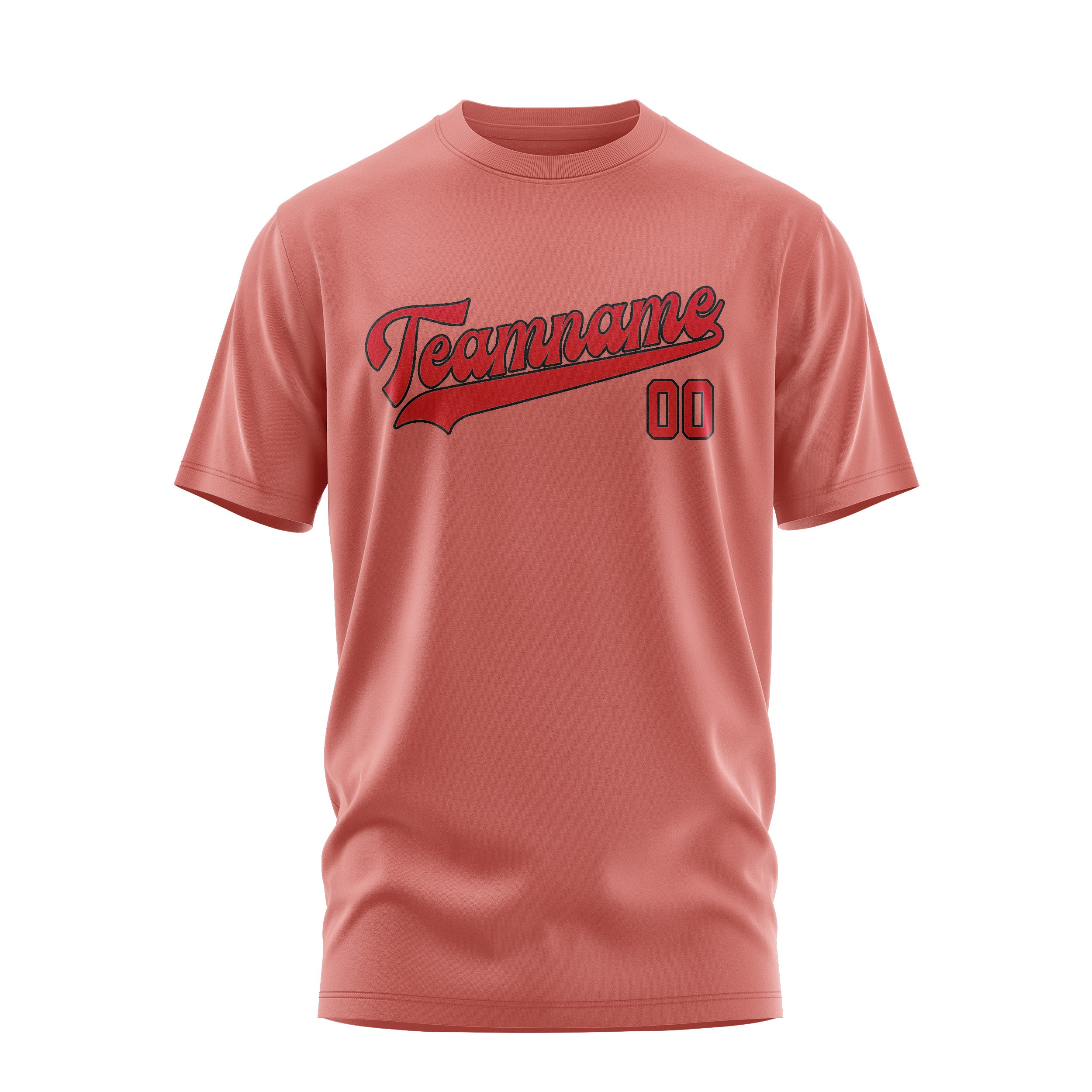 Custom Copper Rose Red T-Shirt