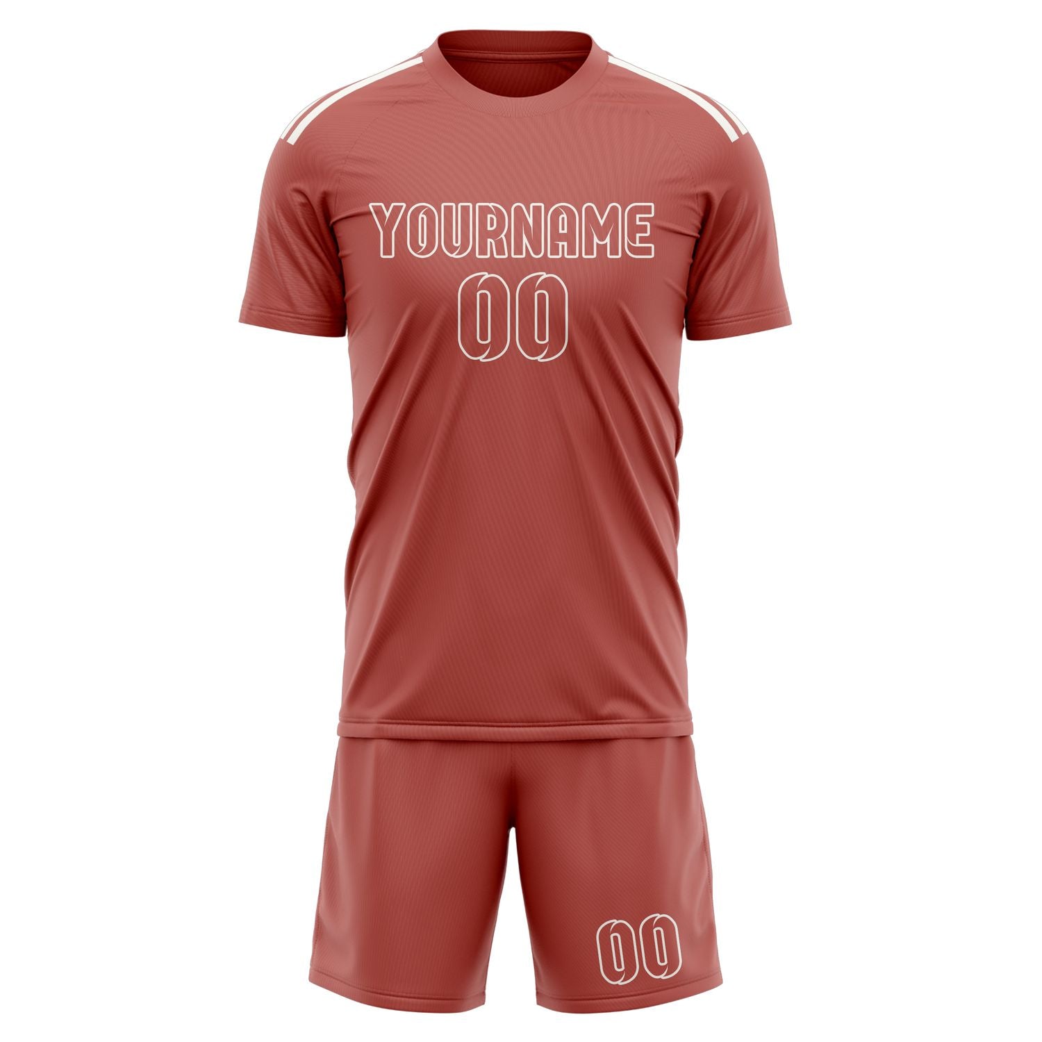 Custom Copper Rose Copper Rose Soccer Set