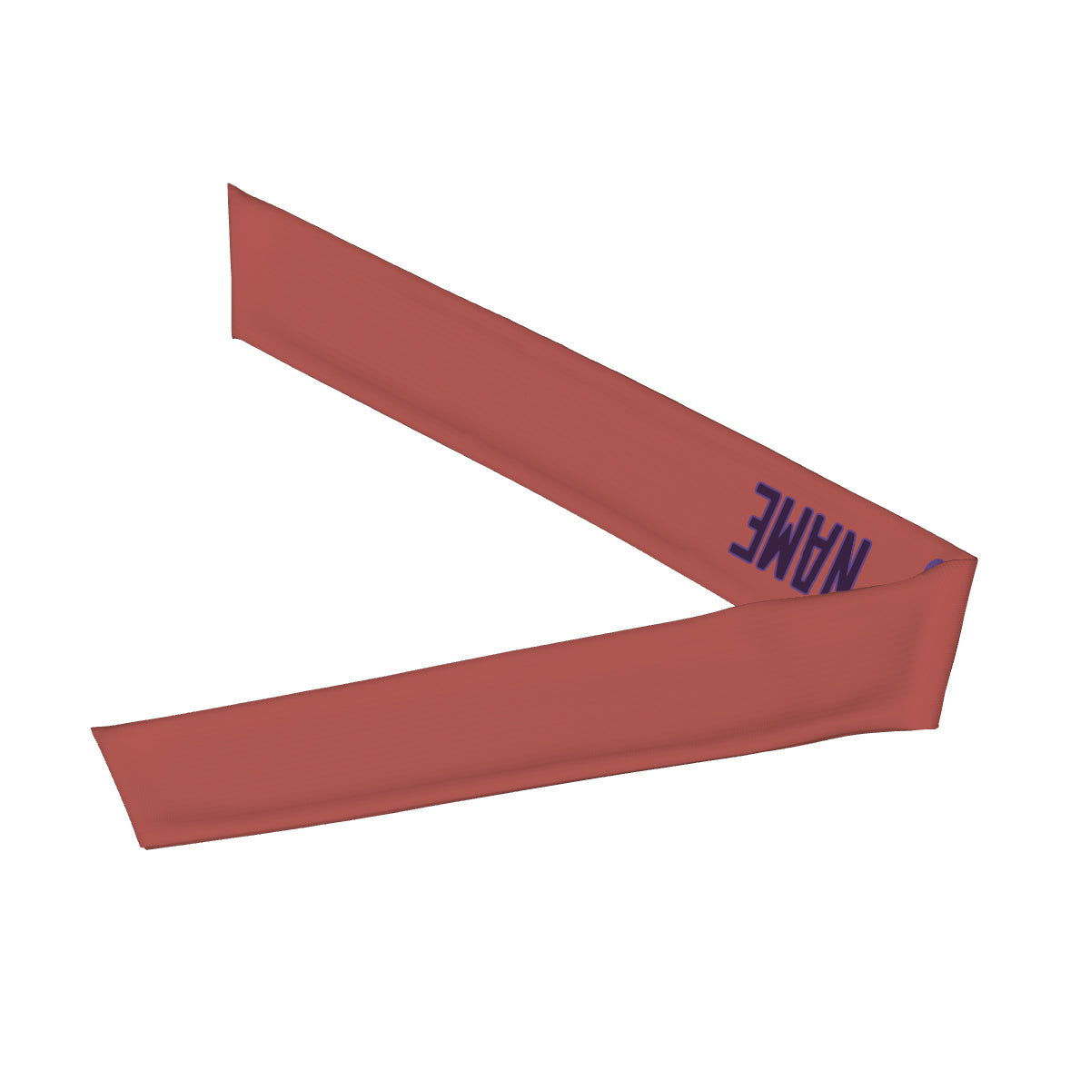 Custom Copper Rose Purple Headband