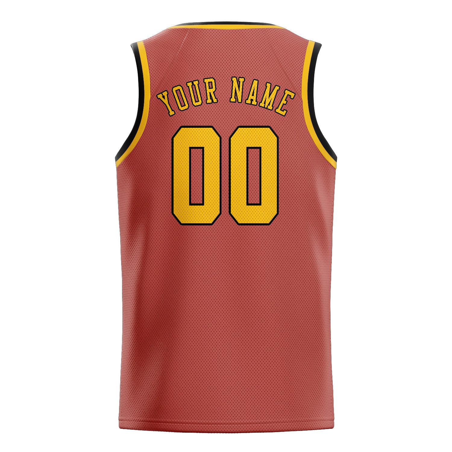Custom Copper Rose Gold Basketball Jersey