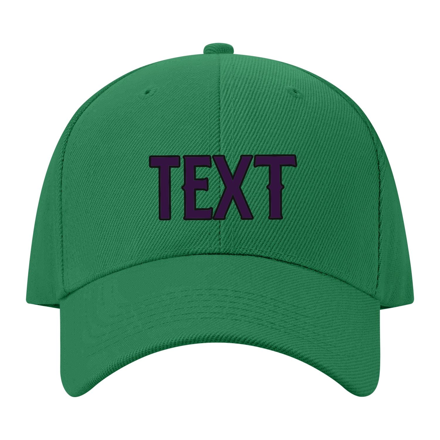 Custom Emerald Green Gray Hat 29B21707
