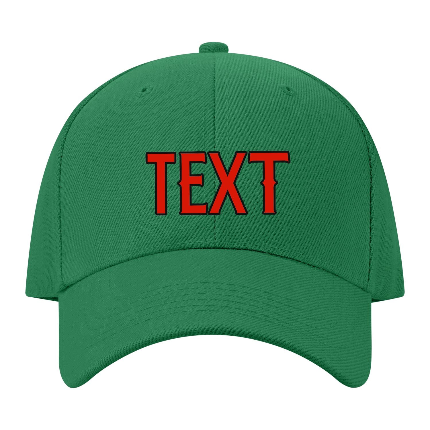 Custom Emerald Green Lavender Gray Hat 29B21712