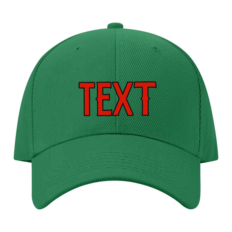 Custom Emerald Green Lavender Gray Hat 29B21712