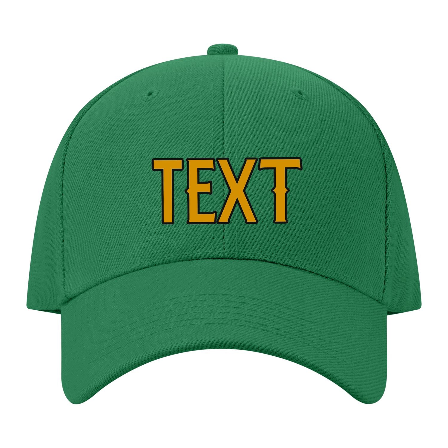 Custom Emerald Green Sky Blue Hat 29B21719