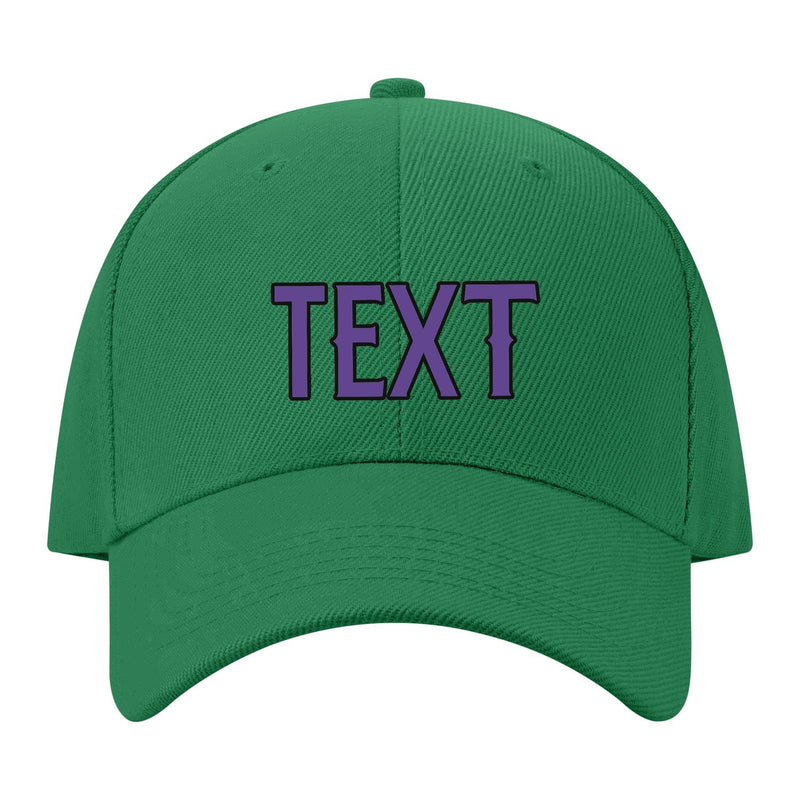 Custom Emerald Green Yellow Hat 29B21723