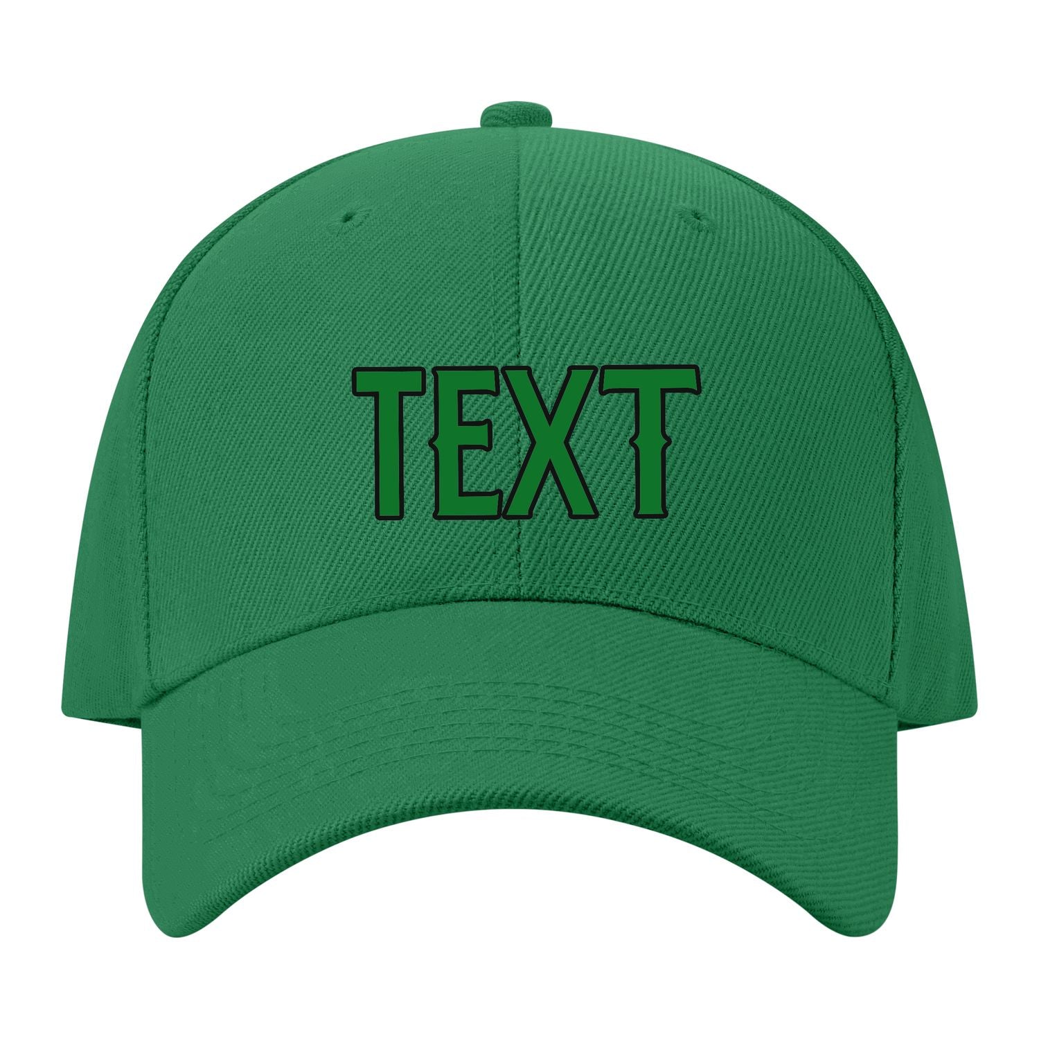Custom Emerald Green Misty Rose Hat 29B21724
