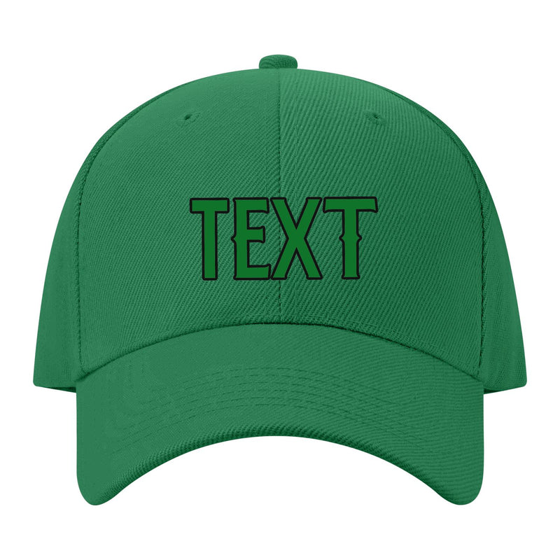 Custom Emerald Green Misty Rose Hat 29B21724