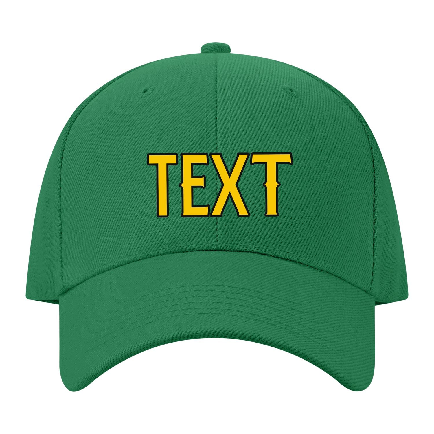 Custom Emerald Green Peach Powder Hat 29B21730