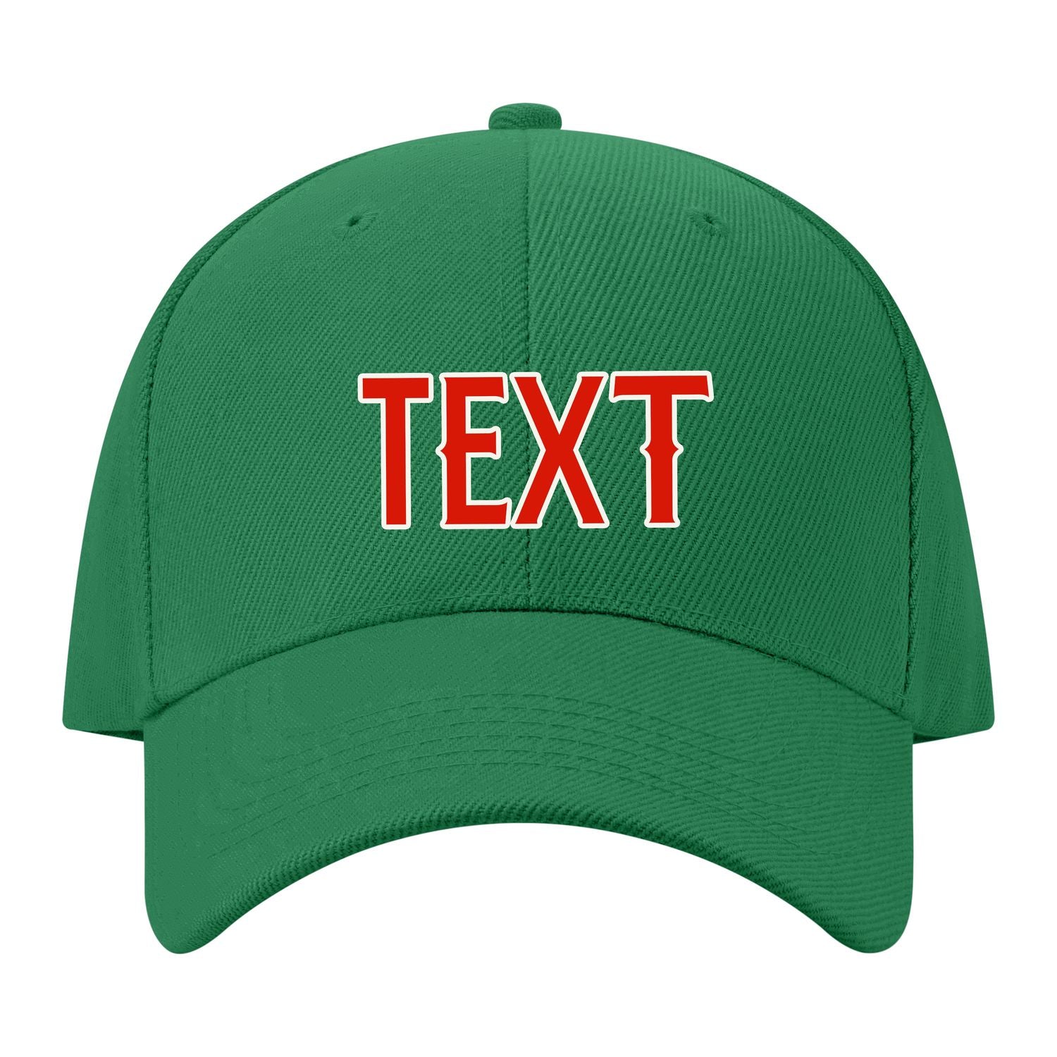 Custom Emerald Green Lavender Gray Hat 29B21812