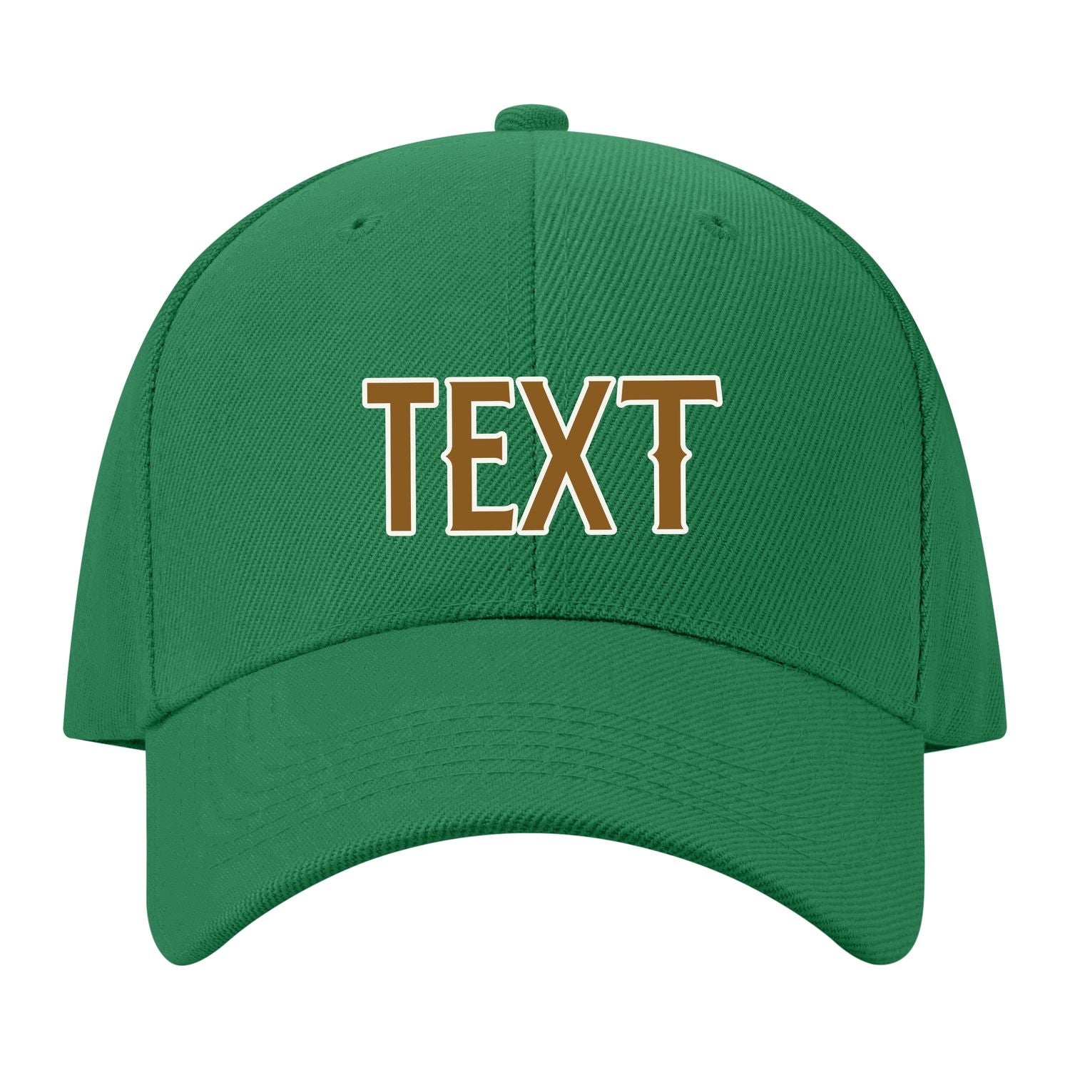 Custom Emerald Green Dark Green Hat 29B21822