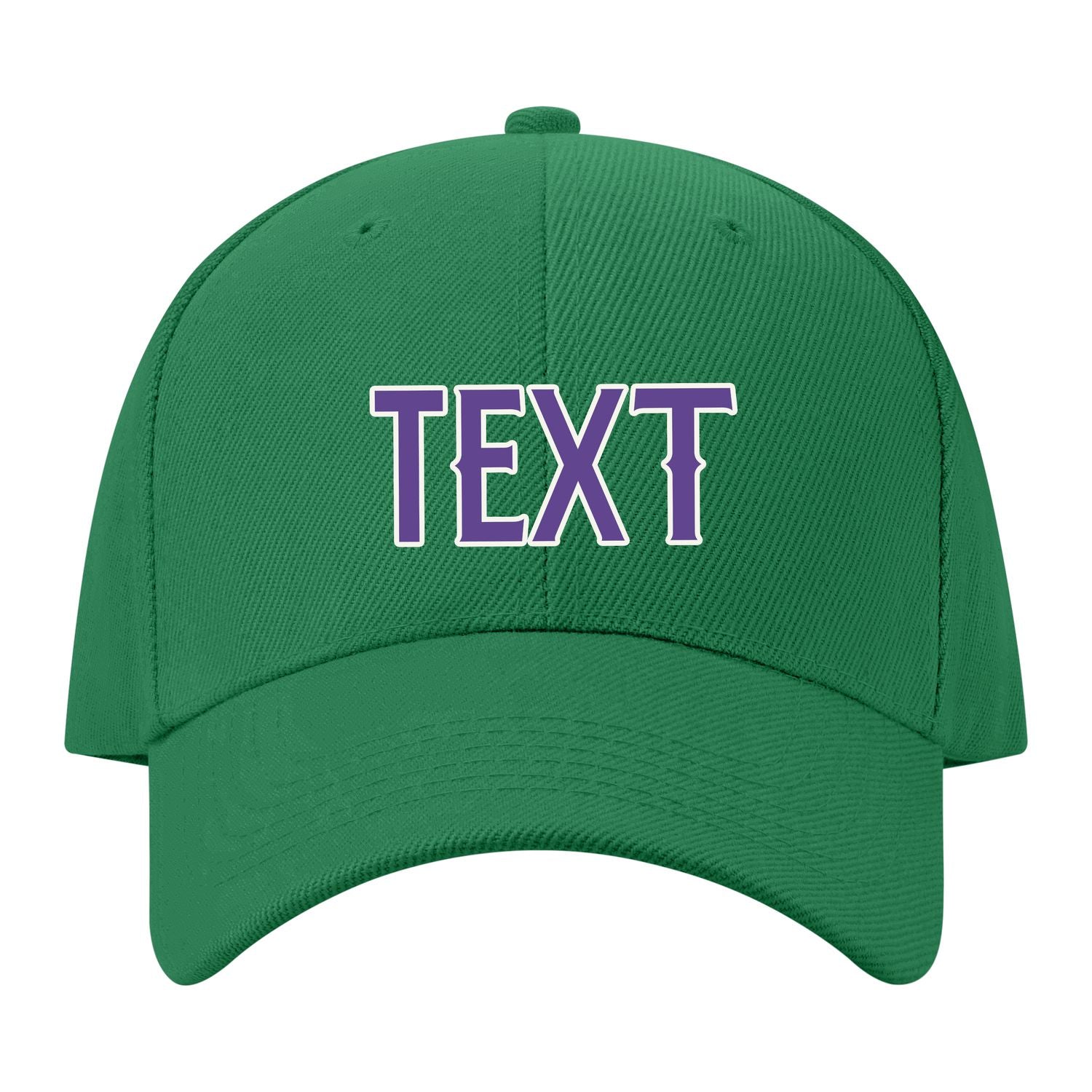 Custom Emerald Green Yellow Hat 29B21823