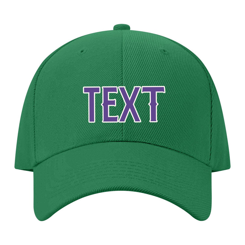Custom Emerald Green Yellow Hat 29B21823