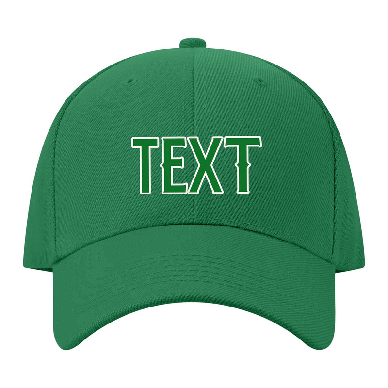 Custom Emerald Green Misty Rose Hat 29B21824