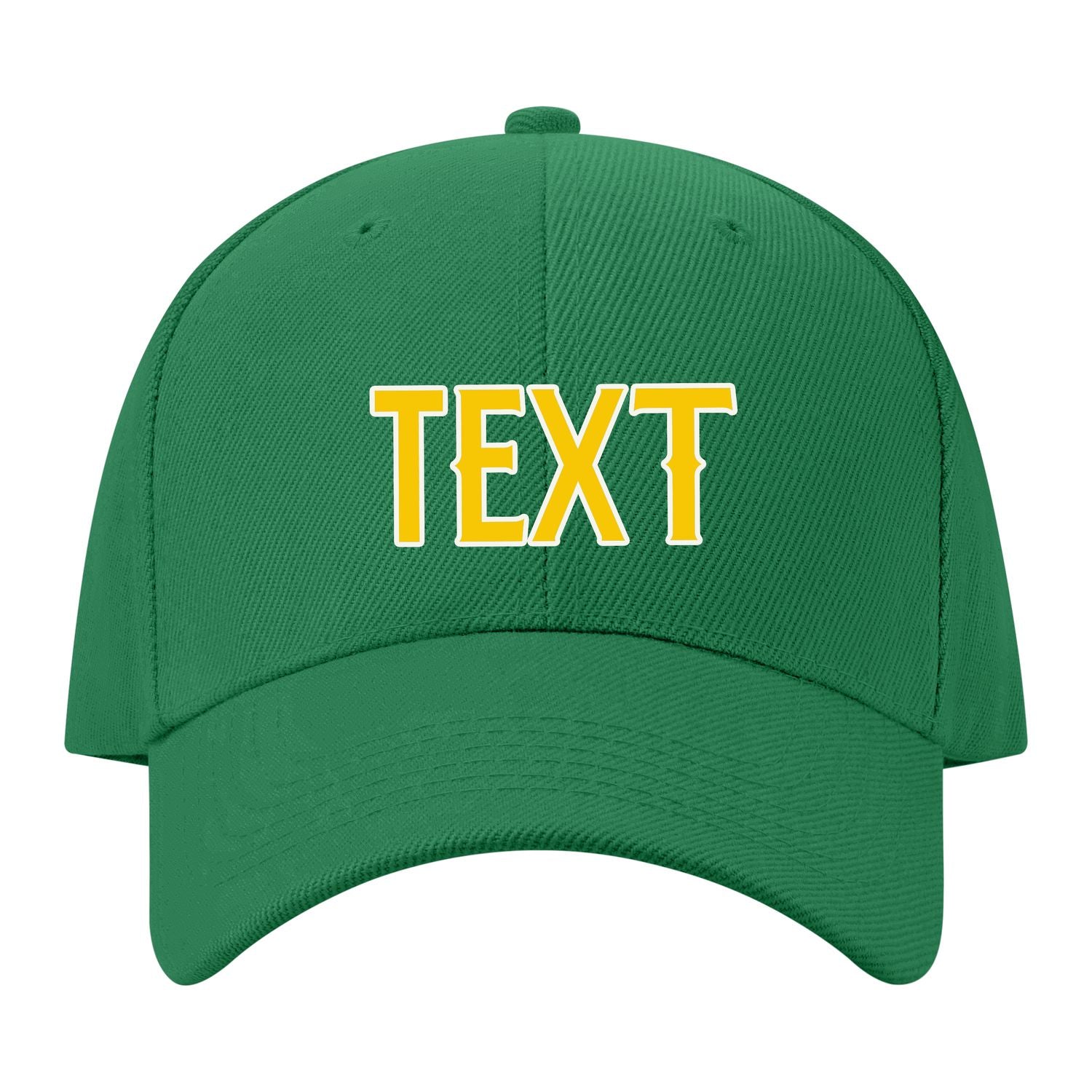 Custom Emerald Green Peach Powder Hat 29B21830