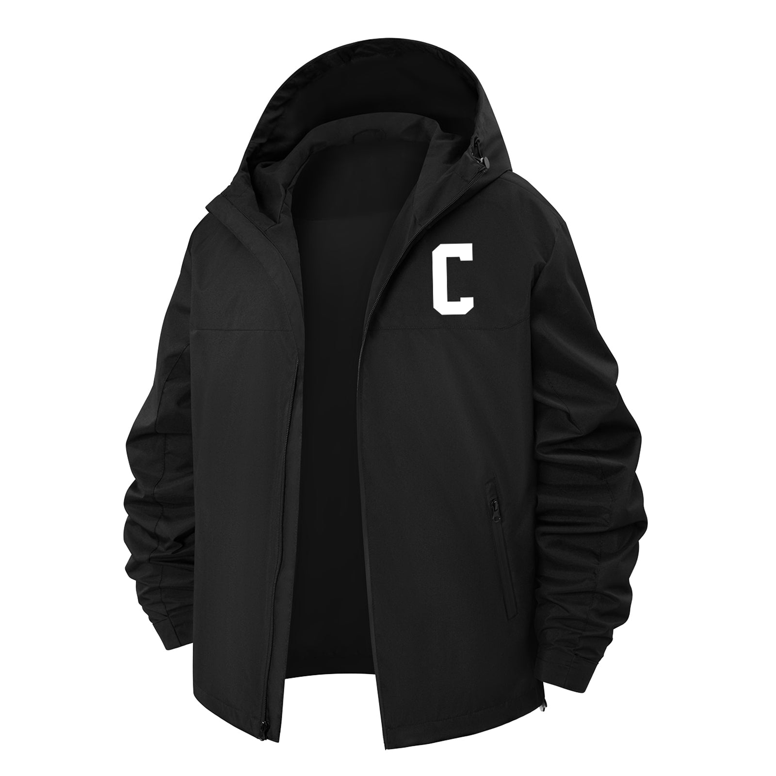 Custom Water-Resistant Windbreaker — Add Monogram Initial / Name / Number