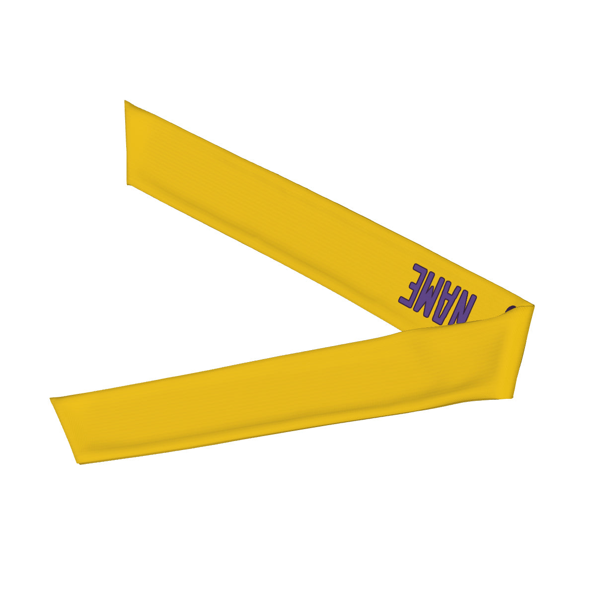 Custom Gold Light Purple Headband