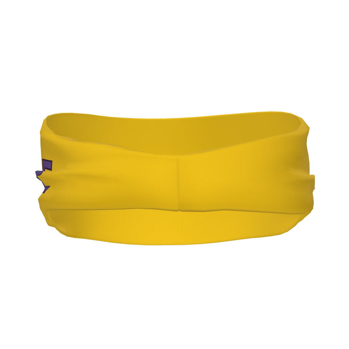 Custom Gold Light Purple Sports headband