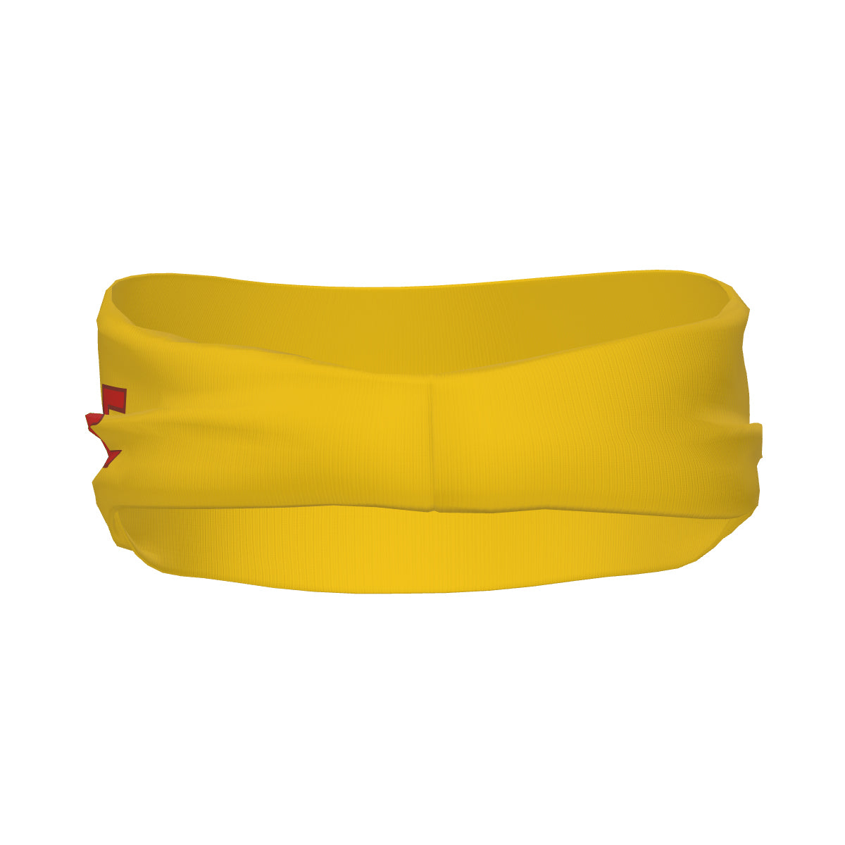 Custom Gold Orange Red Sports headband