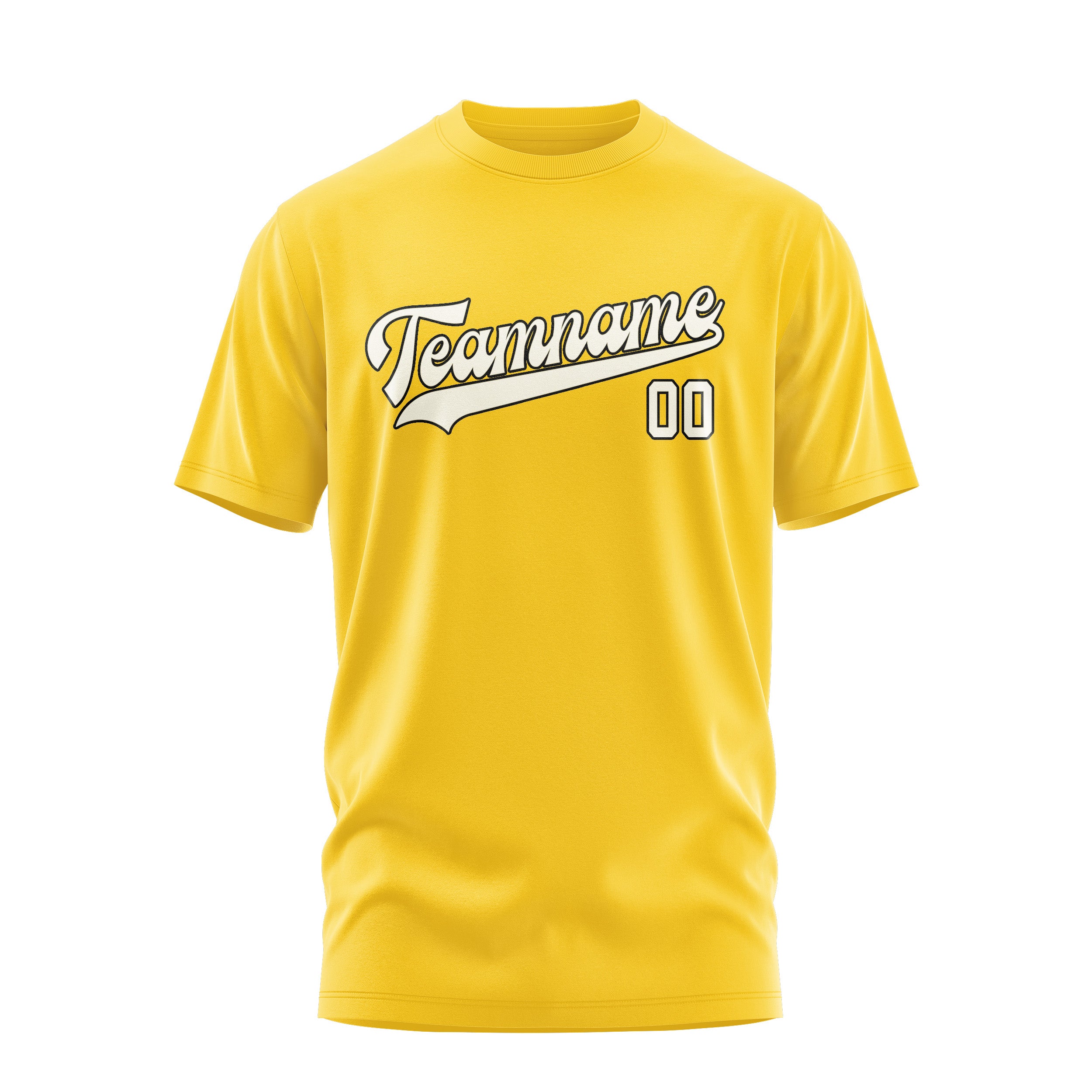 Custom Gold Cream T-Shirt