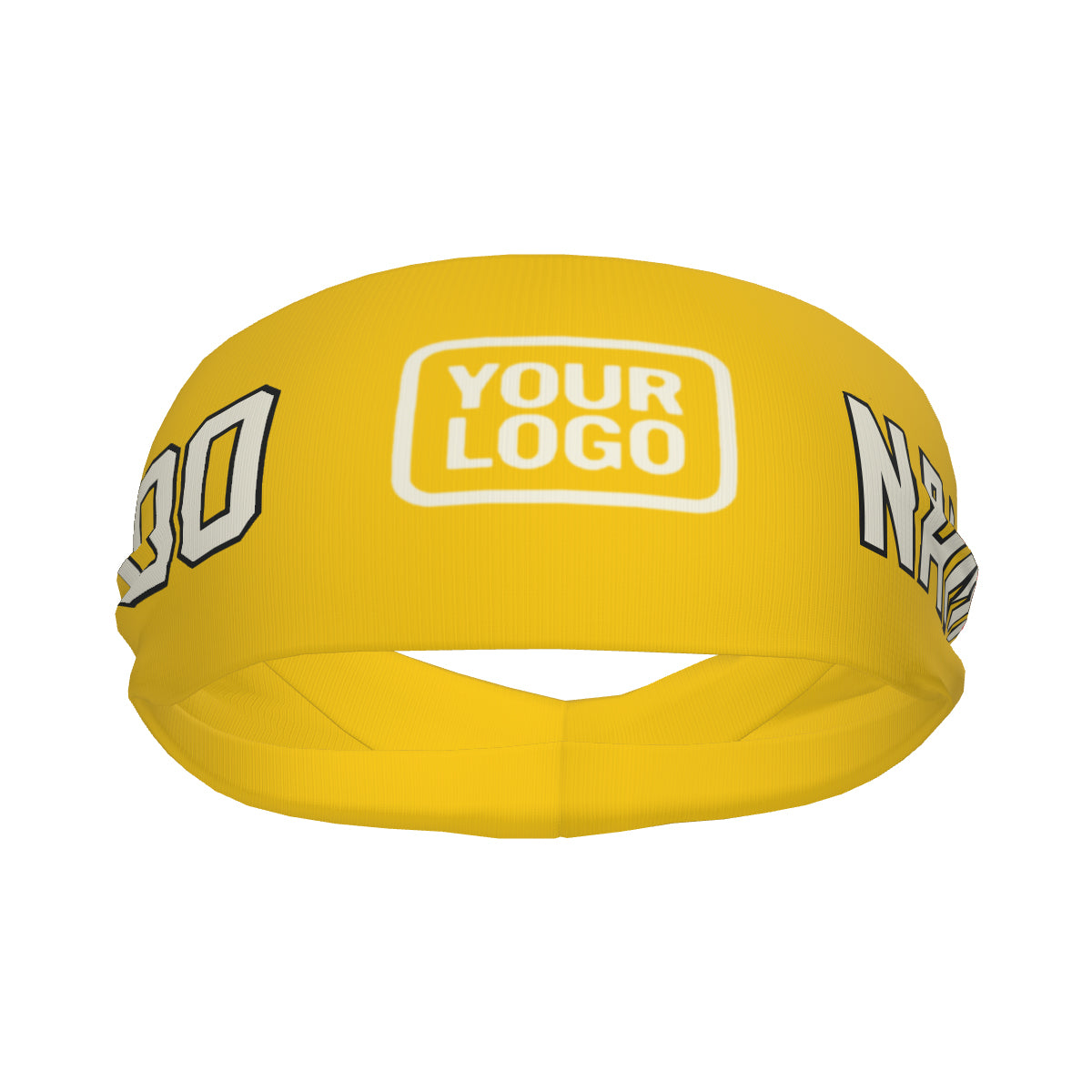 Custom Gold Cream Sports headband