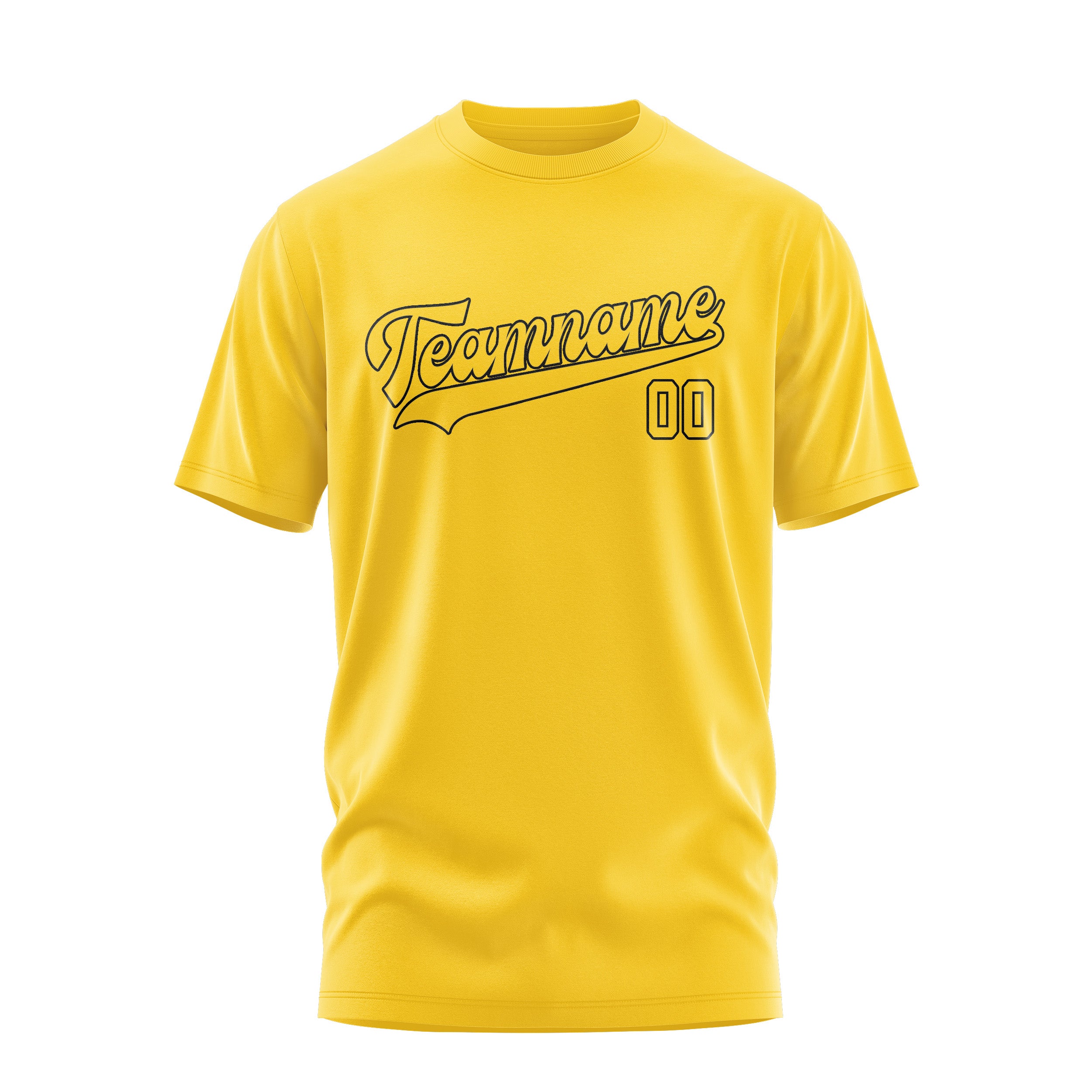 Custom Gold Gold T-Shirt