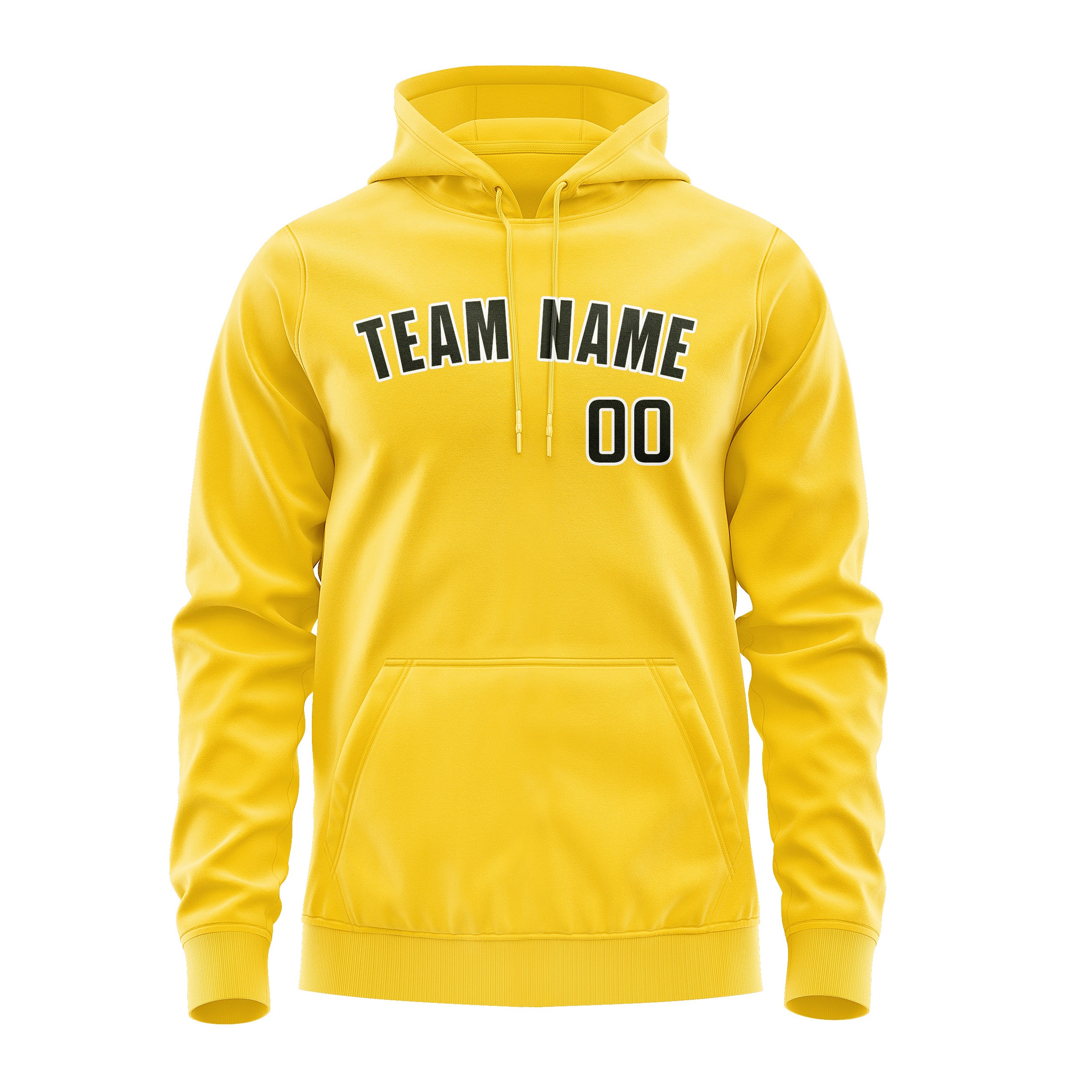 Custom Gold Olive Hoodie