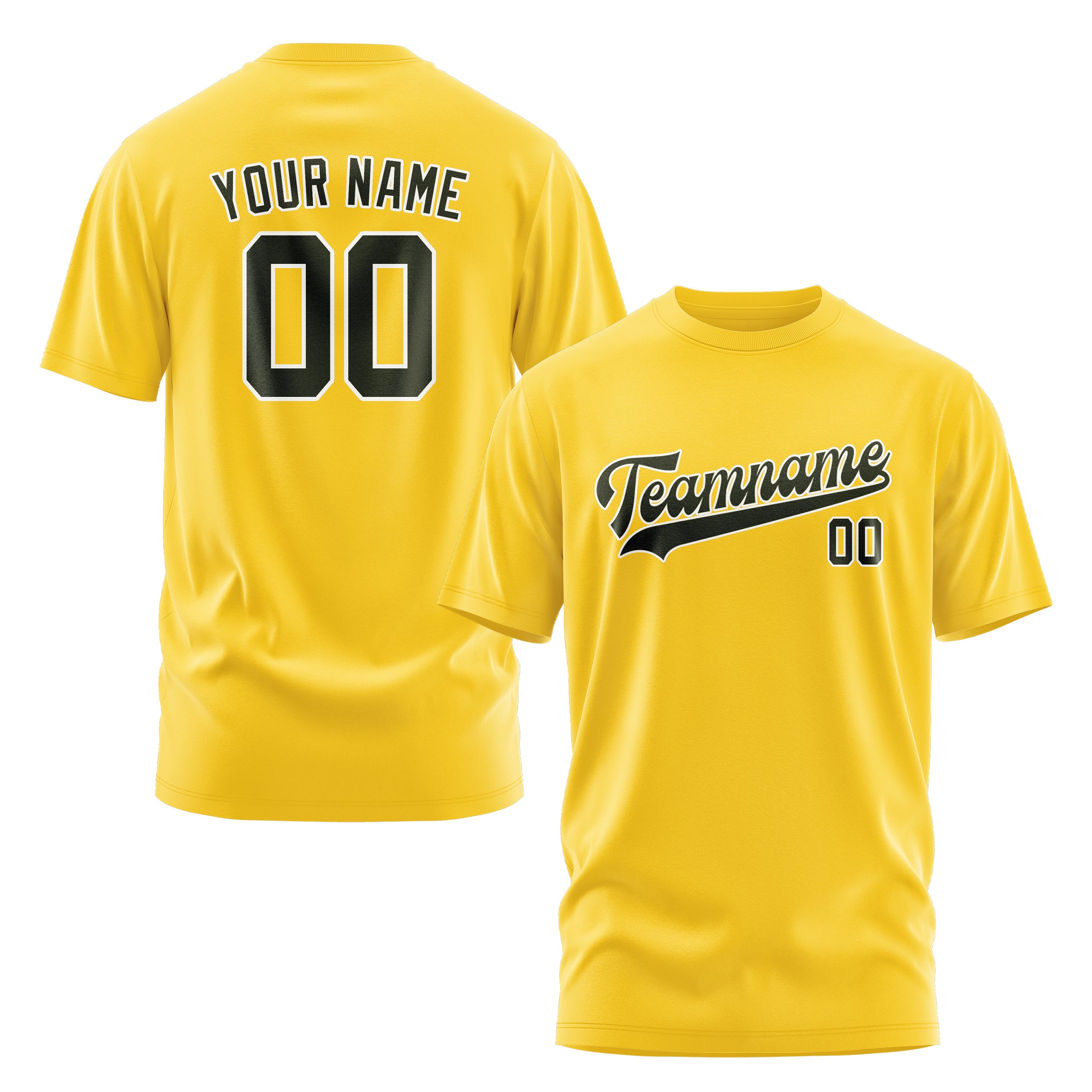 Custom Gold Olive T-Shirt