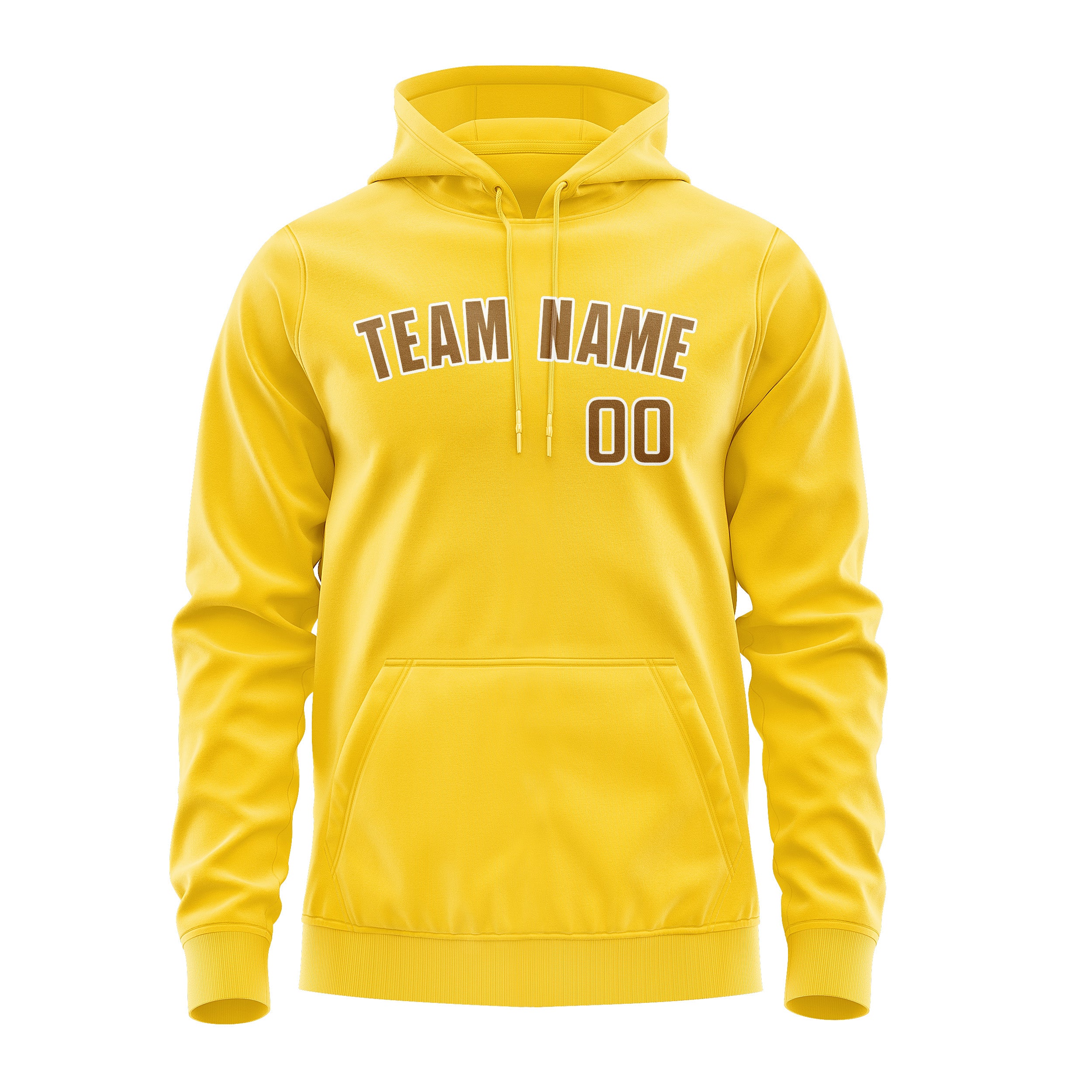 Custom Gold Khaki Hoodie