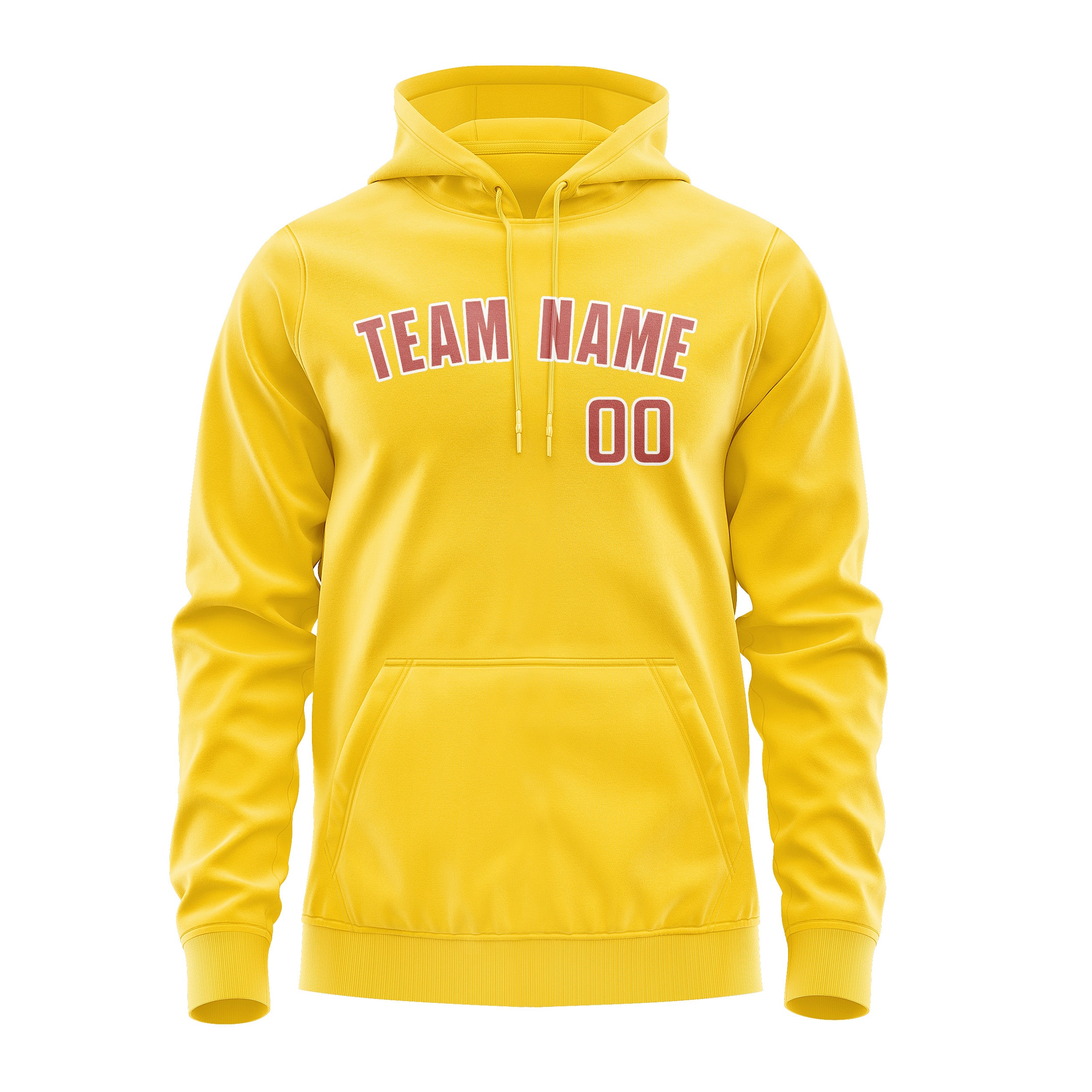 Custom Gold Copper Rose Hoodie