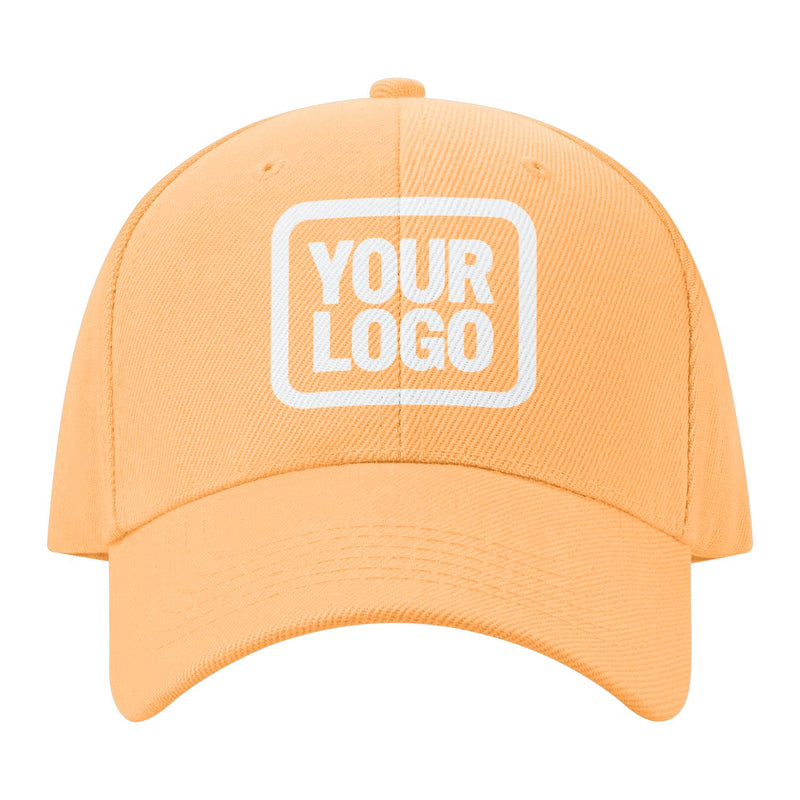 Custom Peach Powder Pale Ice Blue Hat 30B118