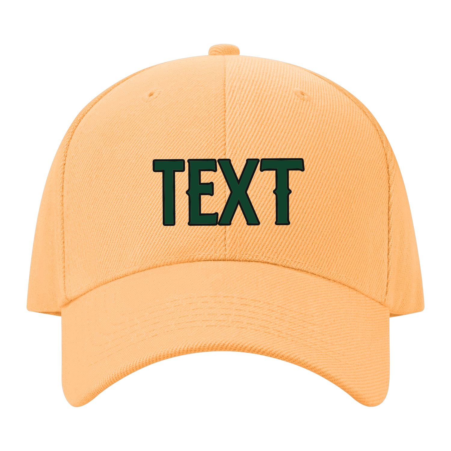 Custom Peach Powder Corn Silk Hat 30B21705