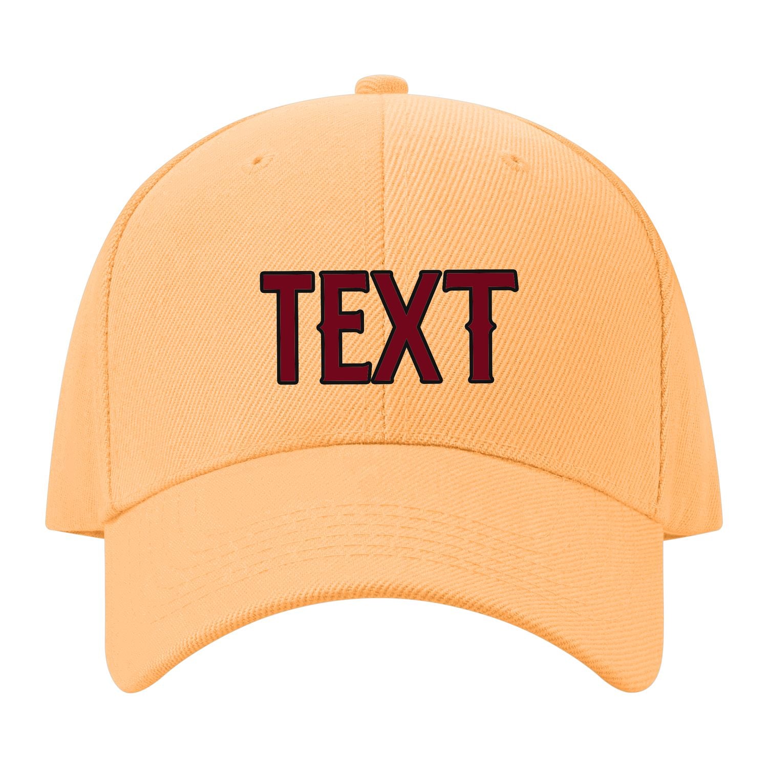 Custom Peach Powder Khaki Hat 30B21715
