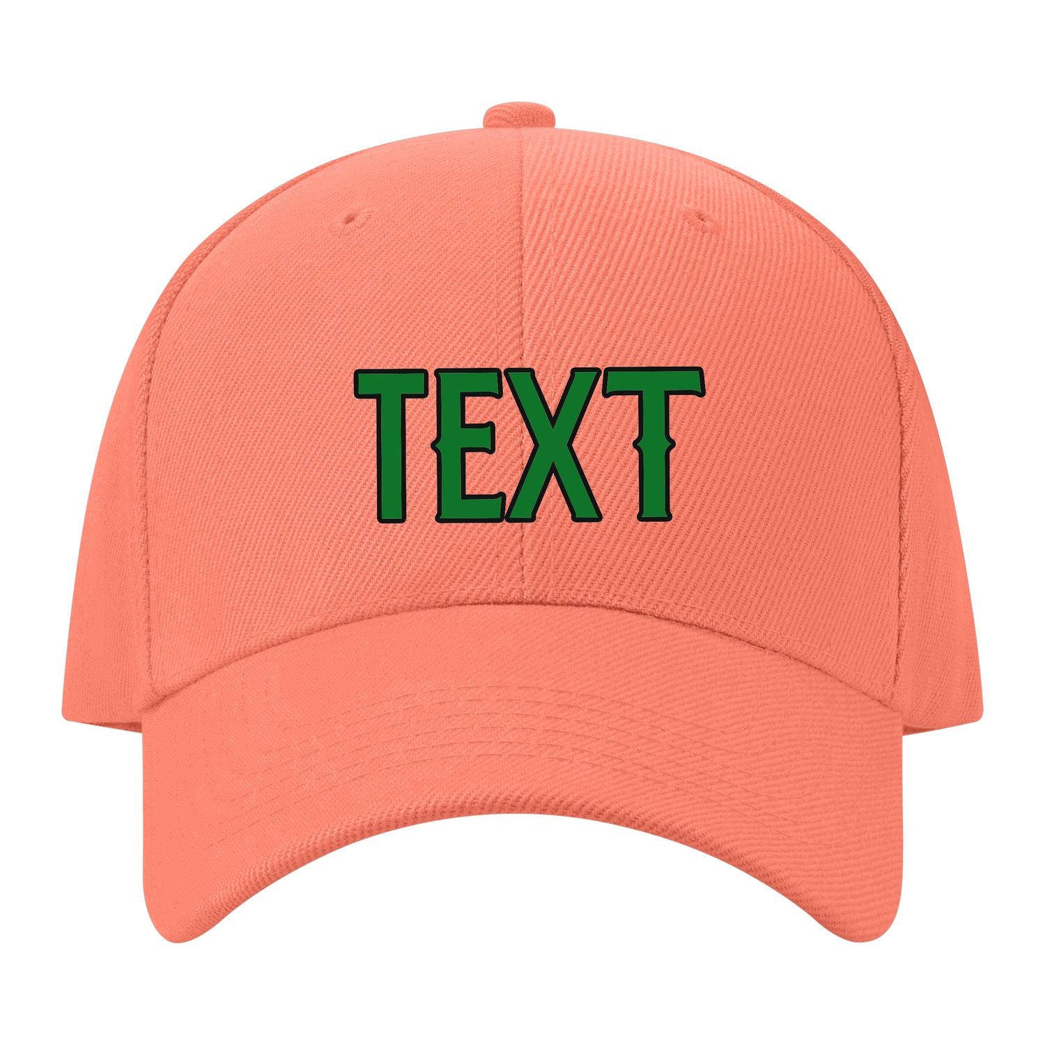 Custom Coral Pink Misty Rose Hat 31B21724