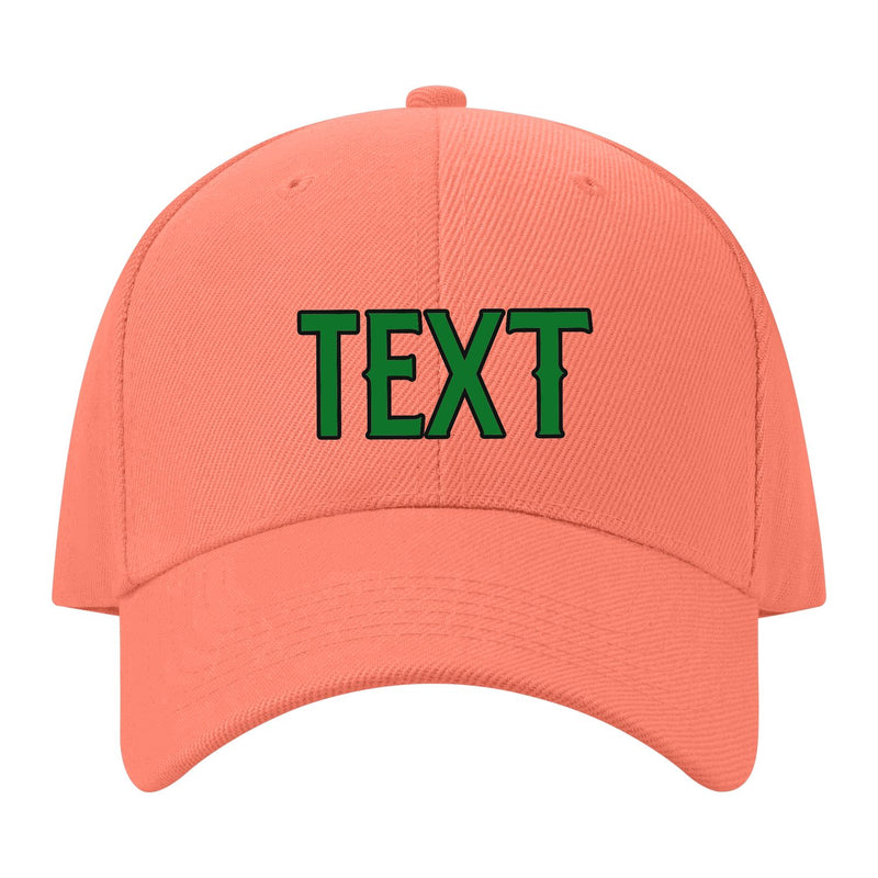 Custom Coral Pink Misty Rose Hat 31B21724
