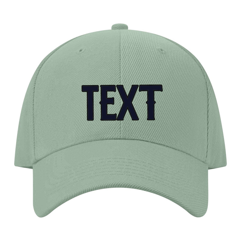 Custom Ash Green Pale Peach Hat 32B21711