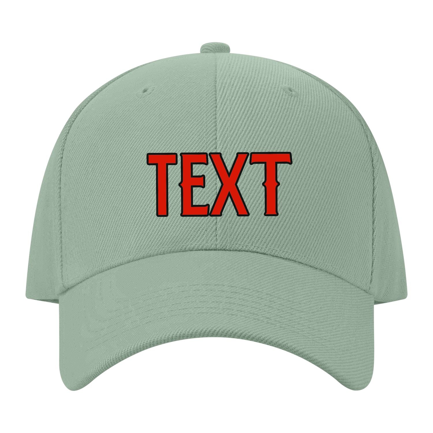 Custom Ash Green Lavender Gray Hat 32B21712