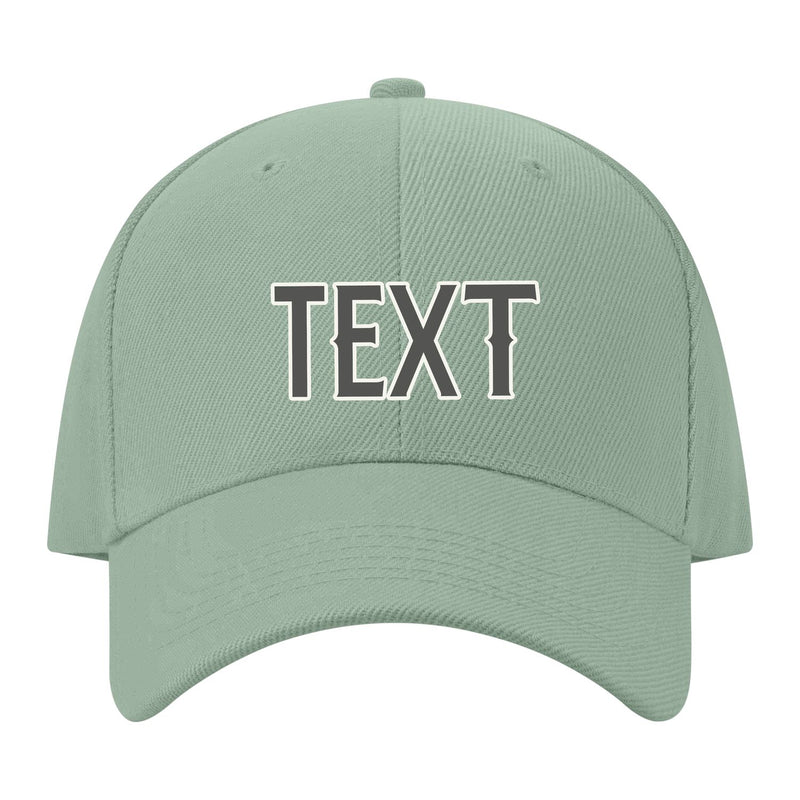 Custom Ash Green Orange Hat 32B21820