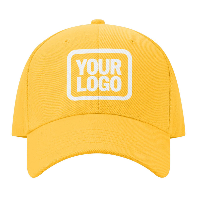 Custom Gold Pale Ice Blue Hat 33B118